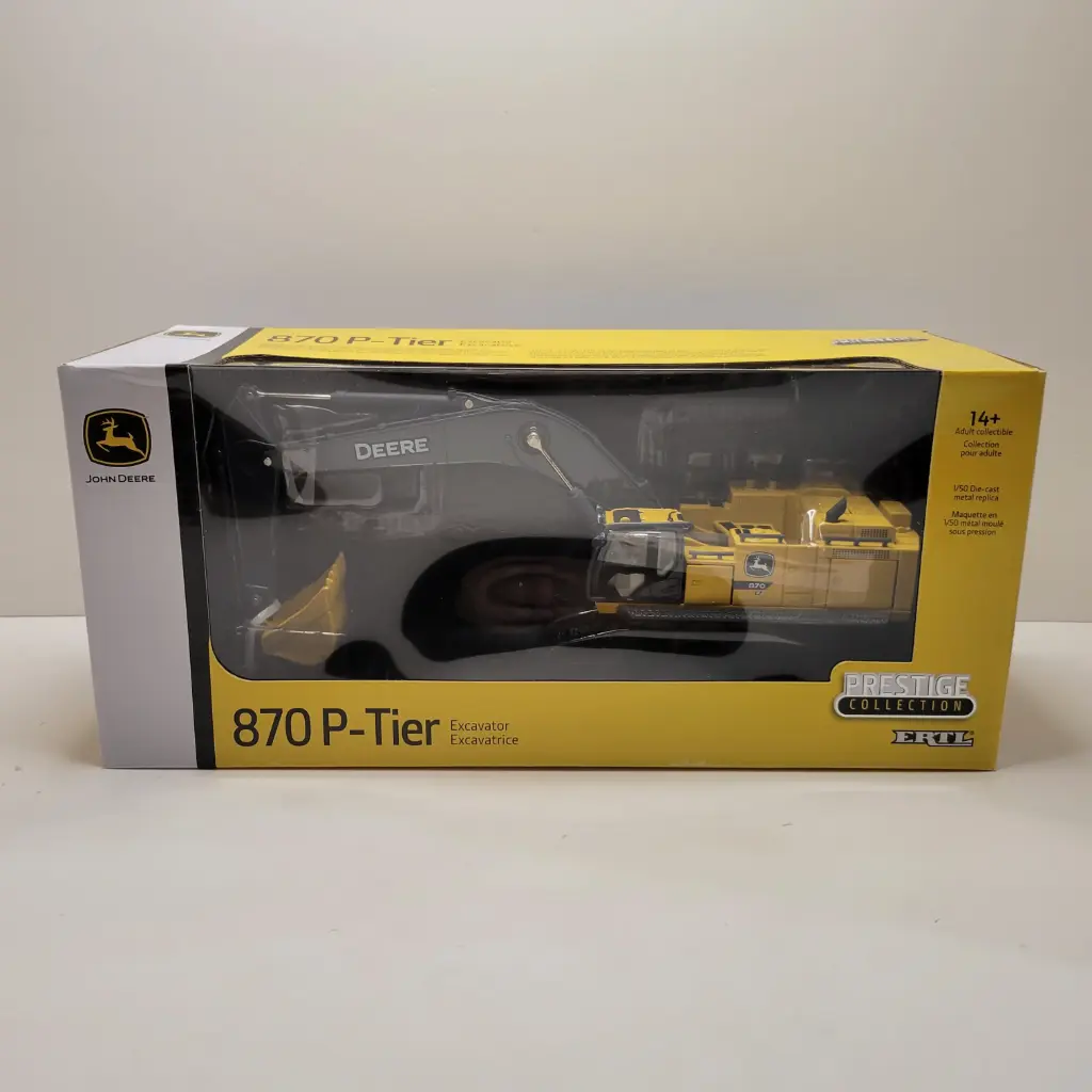 ERTL Prestige Collection - John Deere -  870-P Tier Excavator 1/50