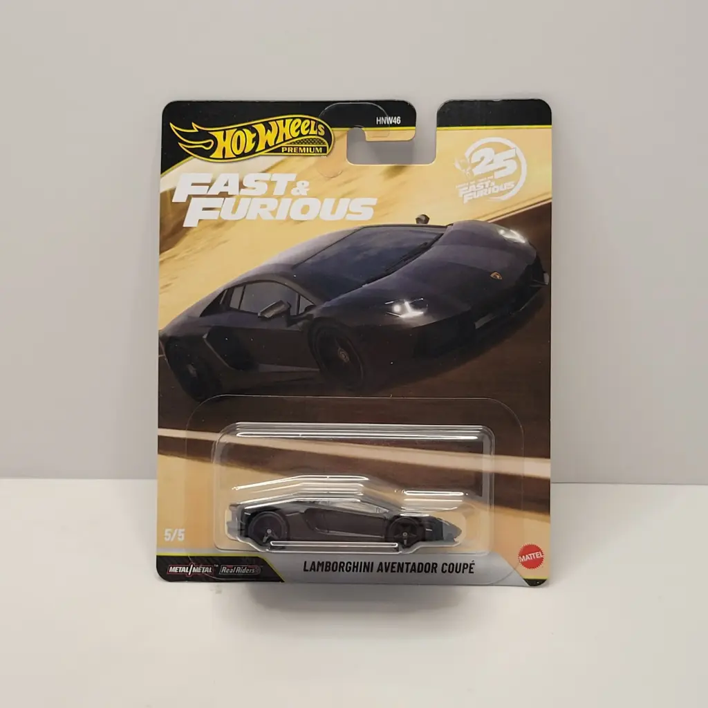 Hot Wheels Premium - Fast & Furious - Lamborghini Aventador Coupe