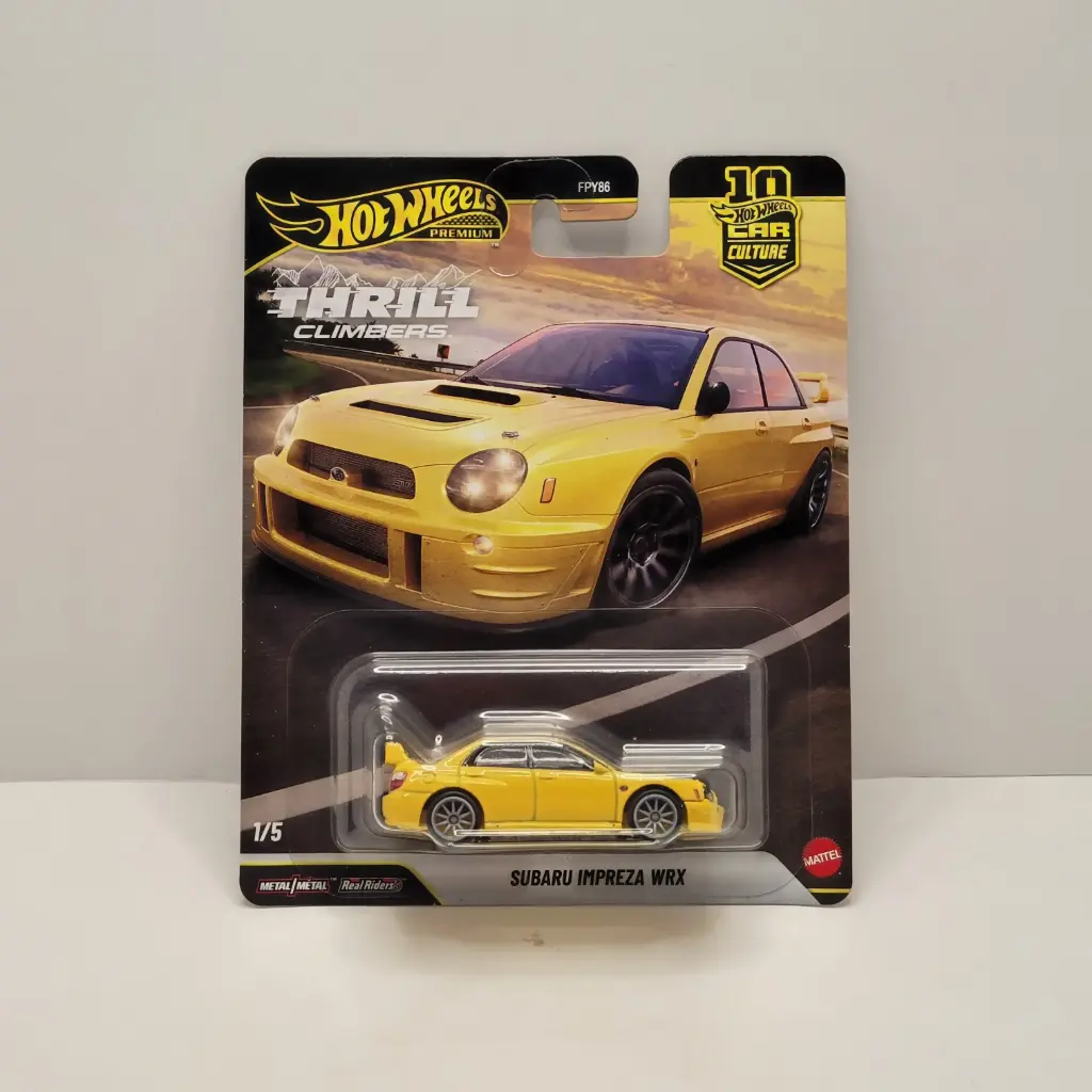 Hot Wheels Premium - Thrill Climbers - Subaru Impreza WRX