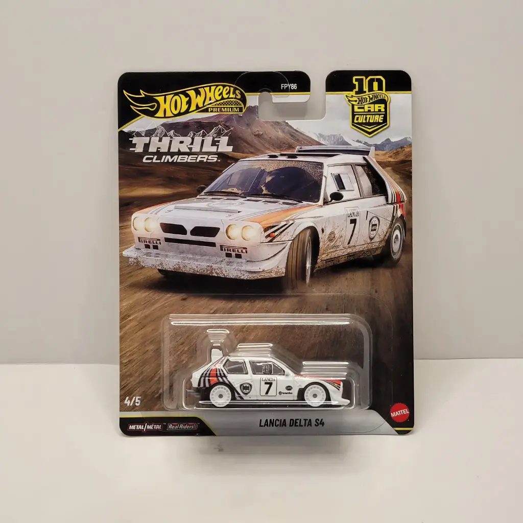 Hot Wheels Premium - Thrill Climbers - Lancia Delta S4