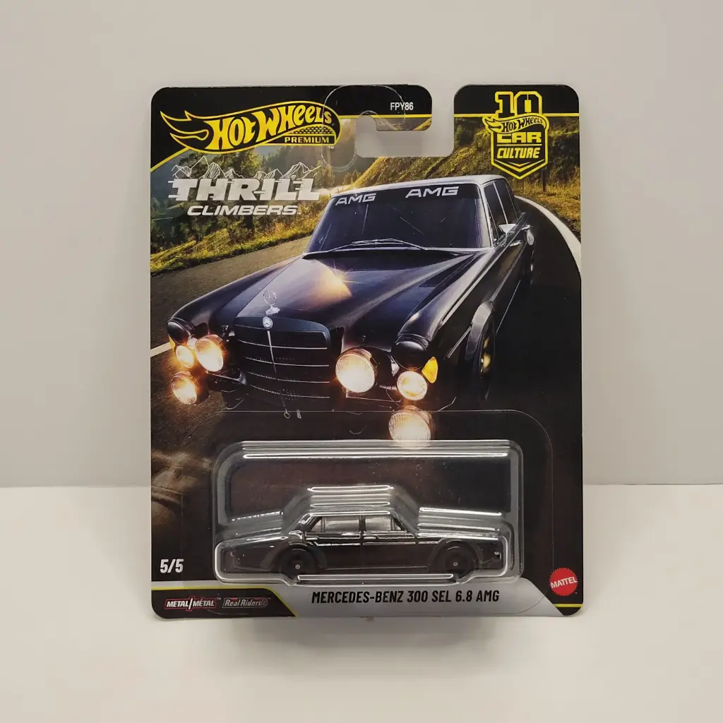 Hot Wheels Premium - Thrill Climbers - Mercedes-Benz 300 SEL 6.8 AMG