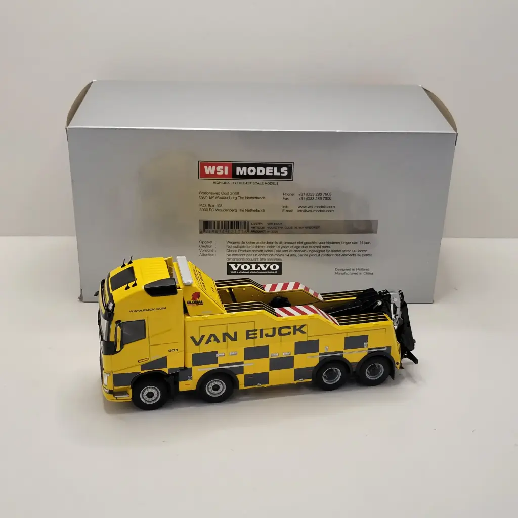 WSI - Van Eijck Volvo FH 4 Globetrotter XL Falkom 1/50