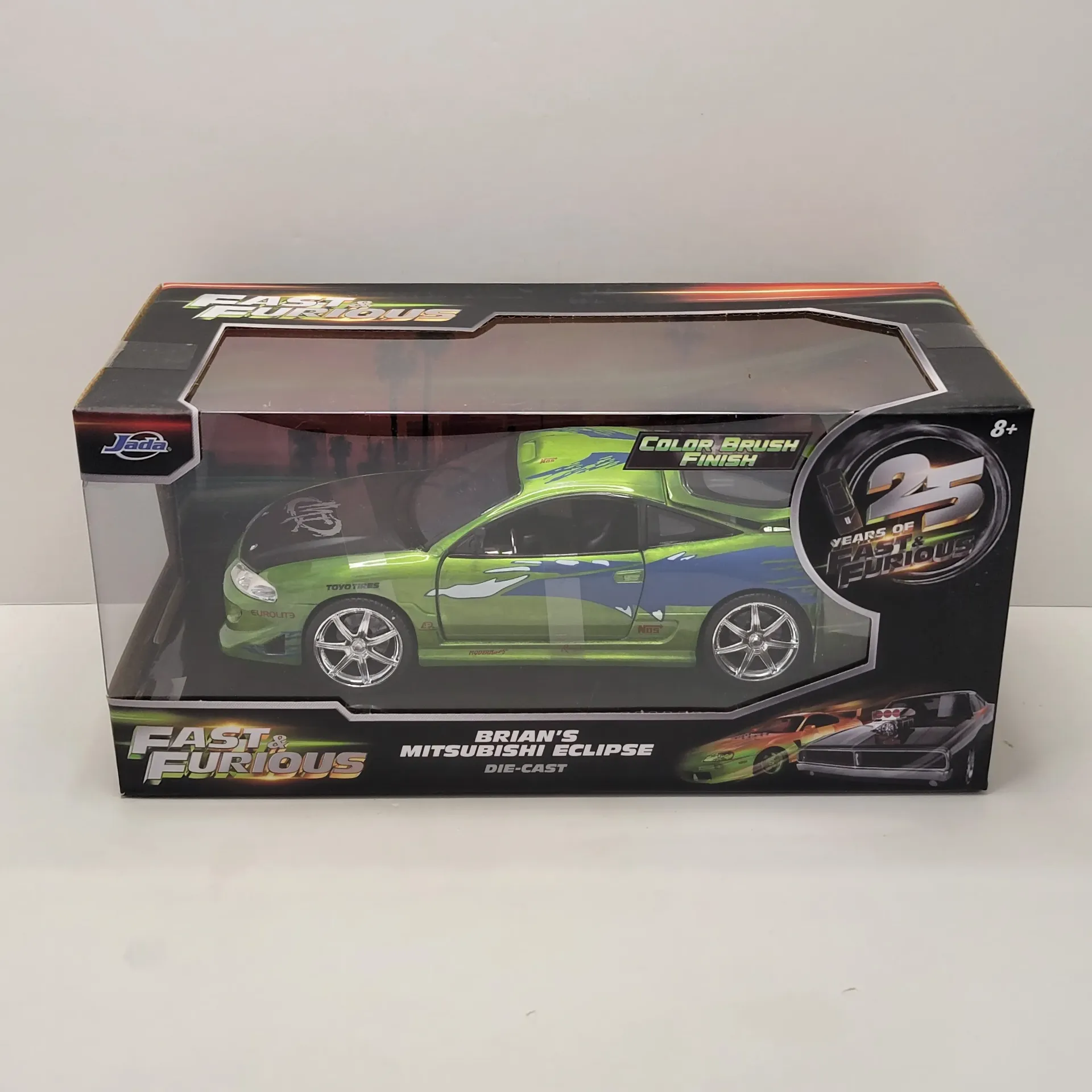 Jada Fast & Furious - Brian's Mitsubishi Eclipse (Brush Finish) 1/24