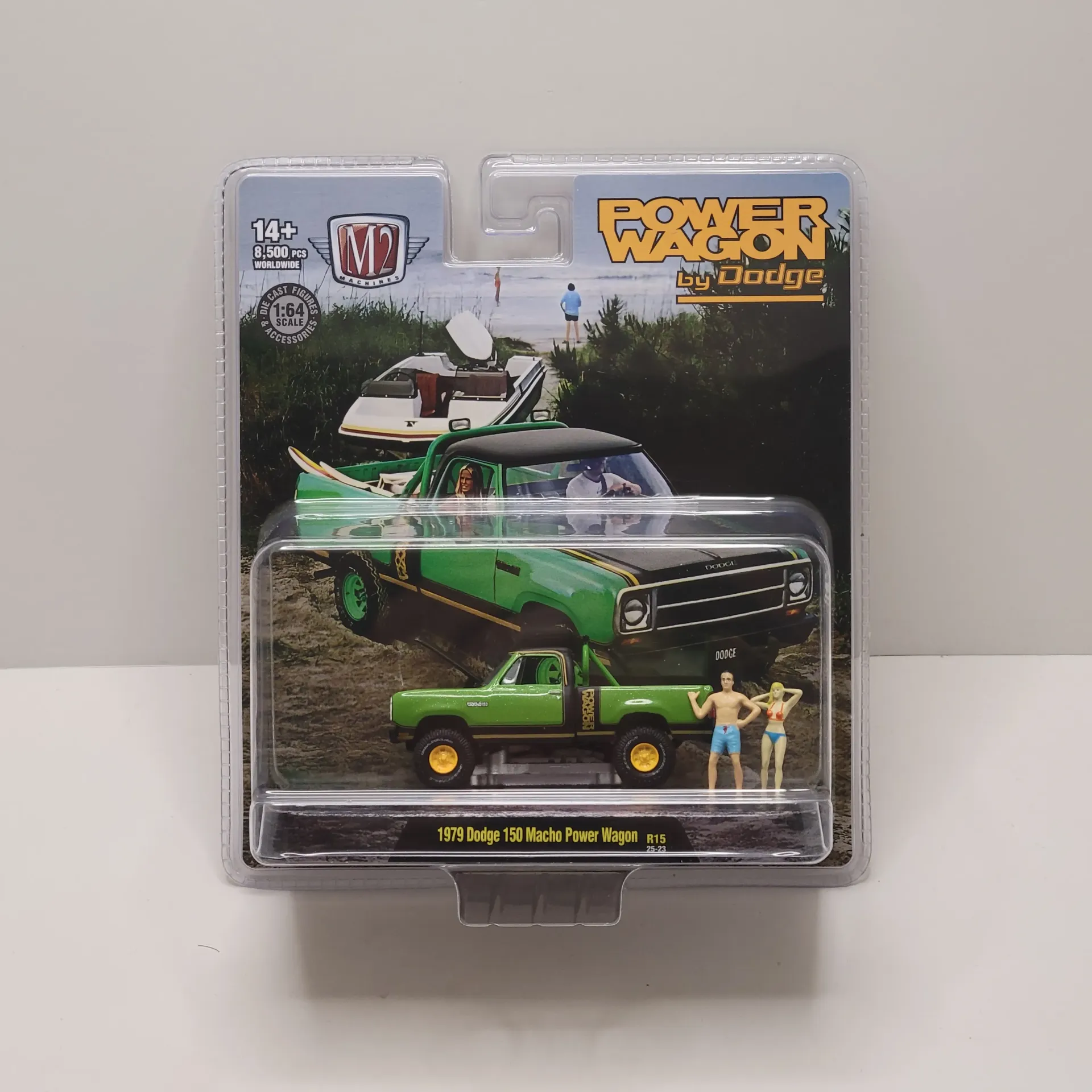 M2 Diorama - 1979 Dodge 150 Macho Power Wagon 1/64