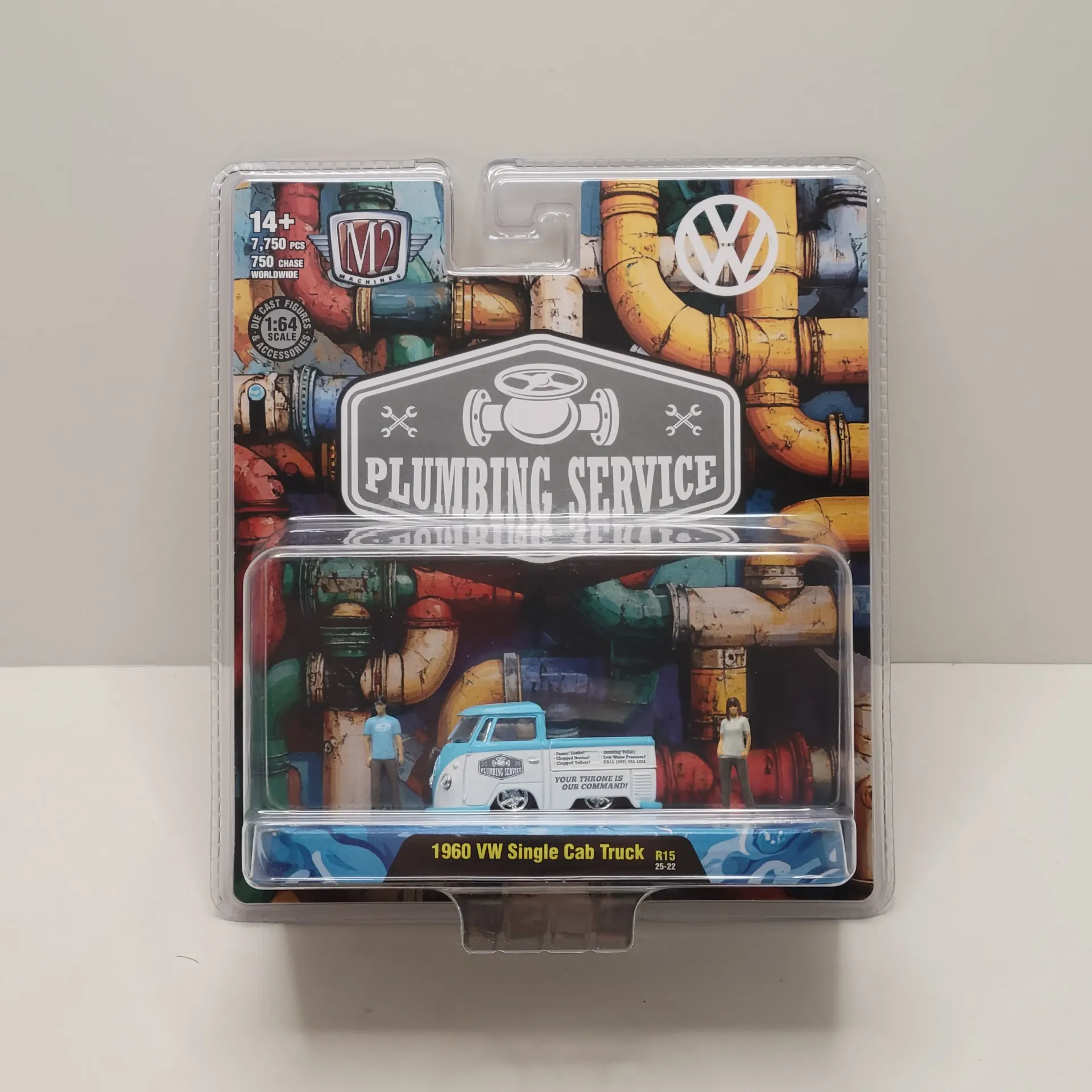 M2 Diorama - 1960 VW Single Cab Truck 1/64