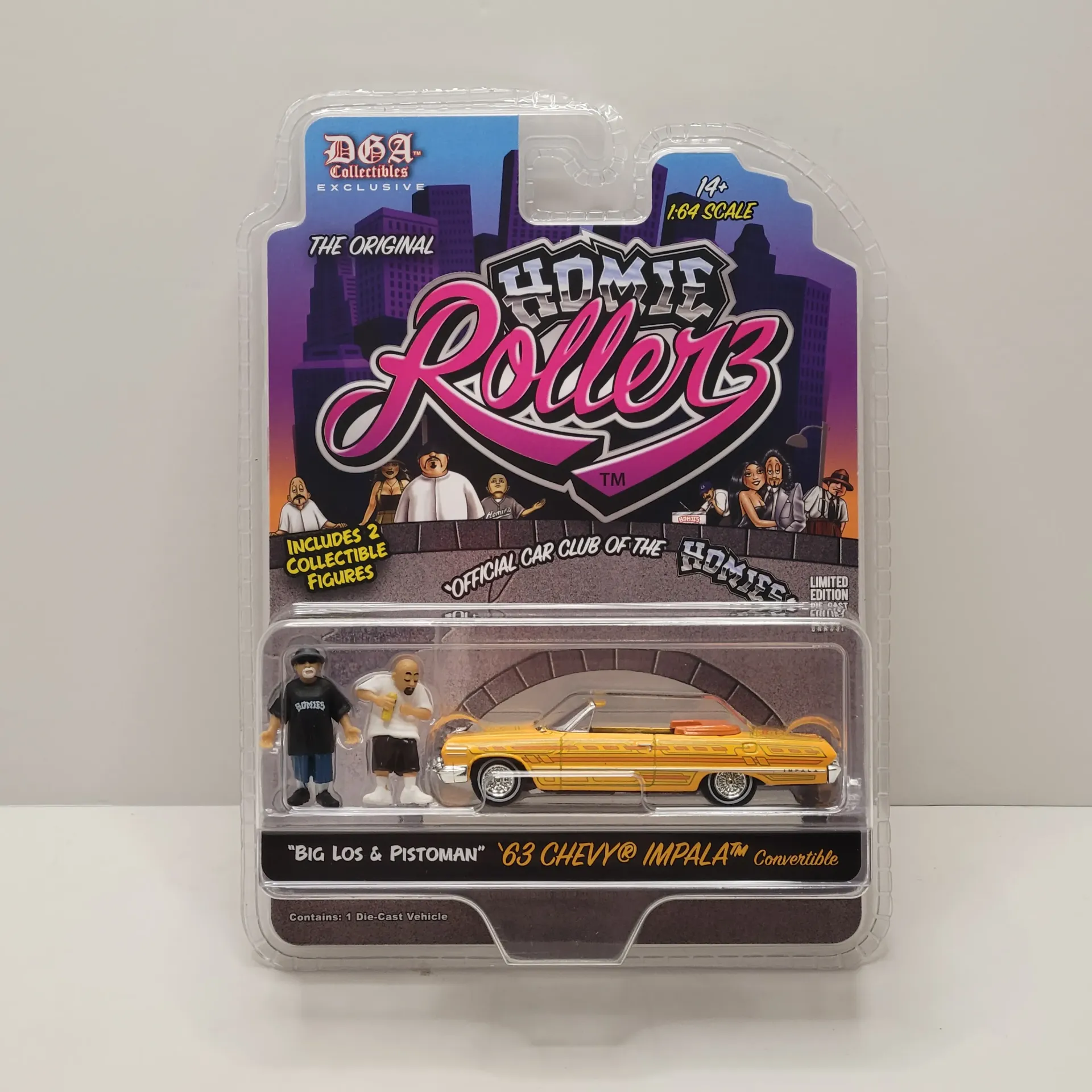 Greenlight - Homie Rollerz - '63 Chevy Impala Convertible 1/64