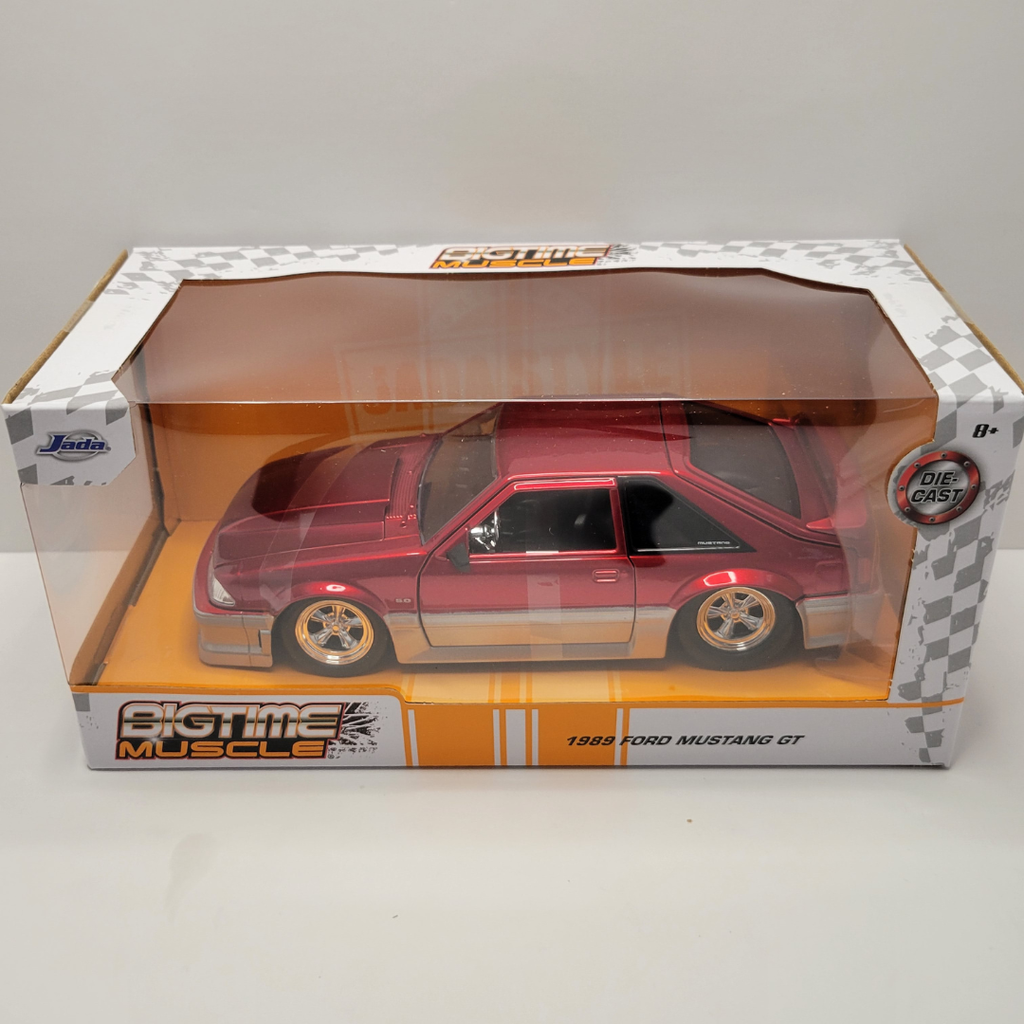 Jada Bigtime Muscle - 1989 Ford Mustang GT 1/24