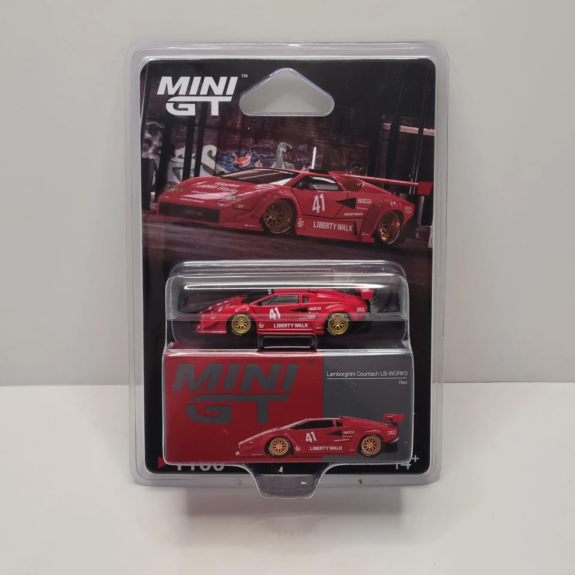 Mini GT #1100 - Lamborghini Countach LB-Works 1/64