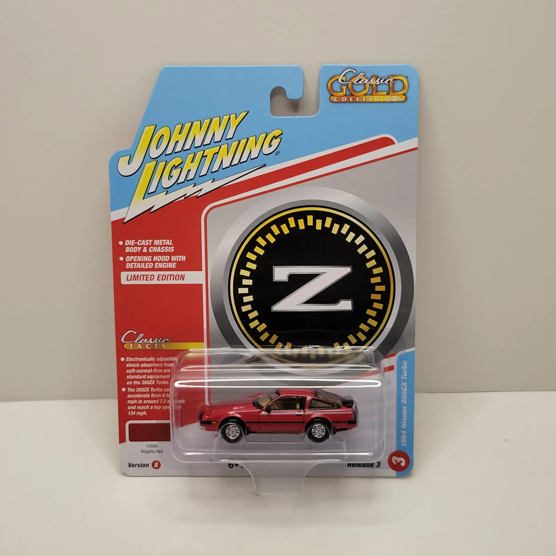 Johnny Lightning Classic Gold - 1984 Nissan 300ZX Turbo 1/64