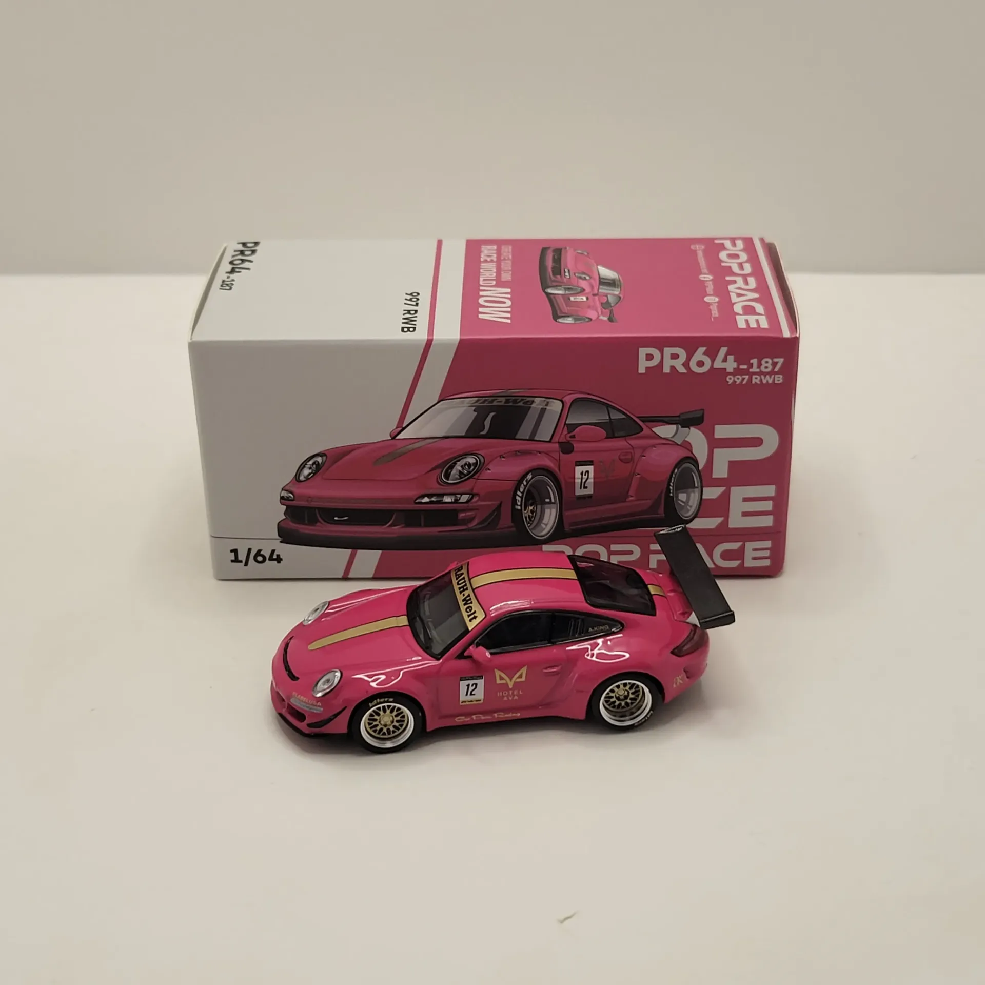 Pop Race - PR64-187 997 RWB 1/64 (Scellé)