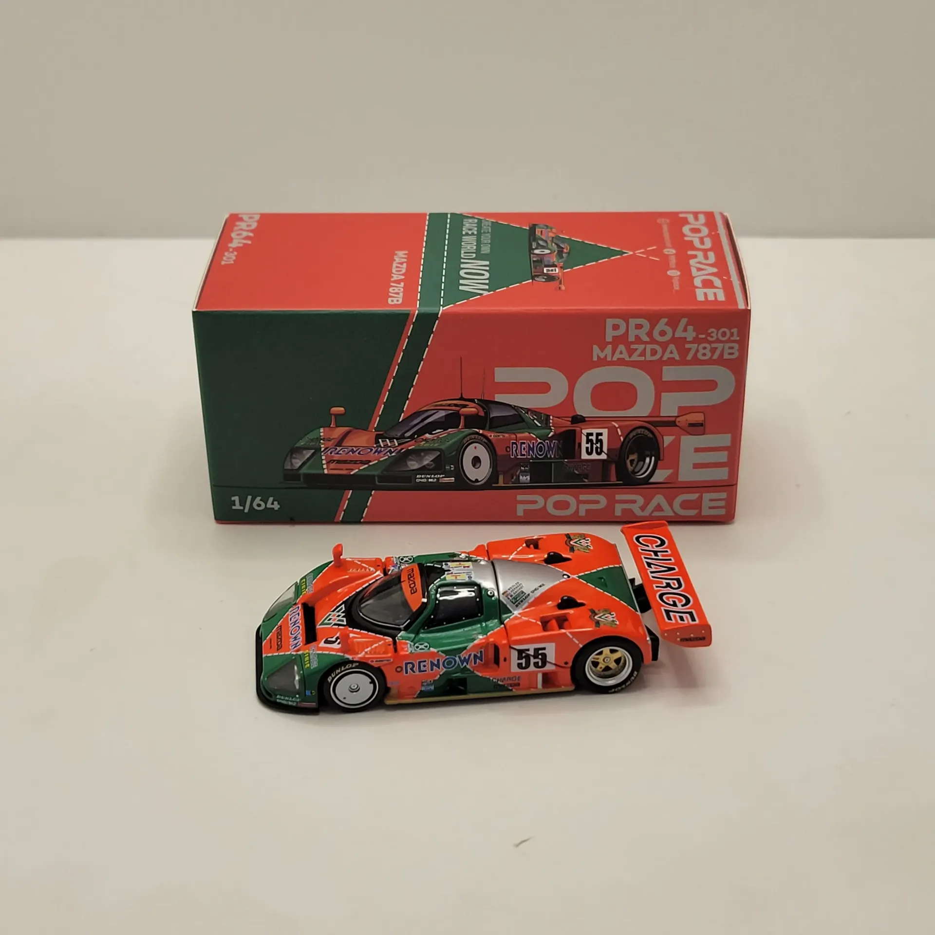 Pop Race - PR64-301 Mazda 787B 1/64 (Scellé)