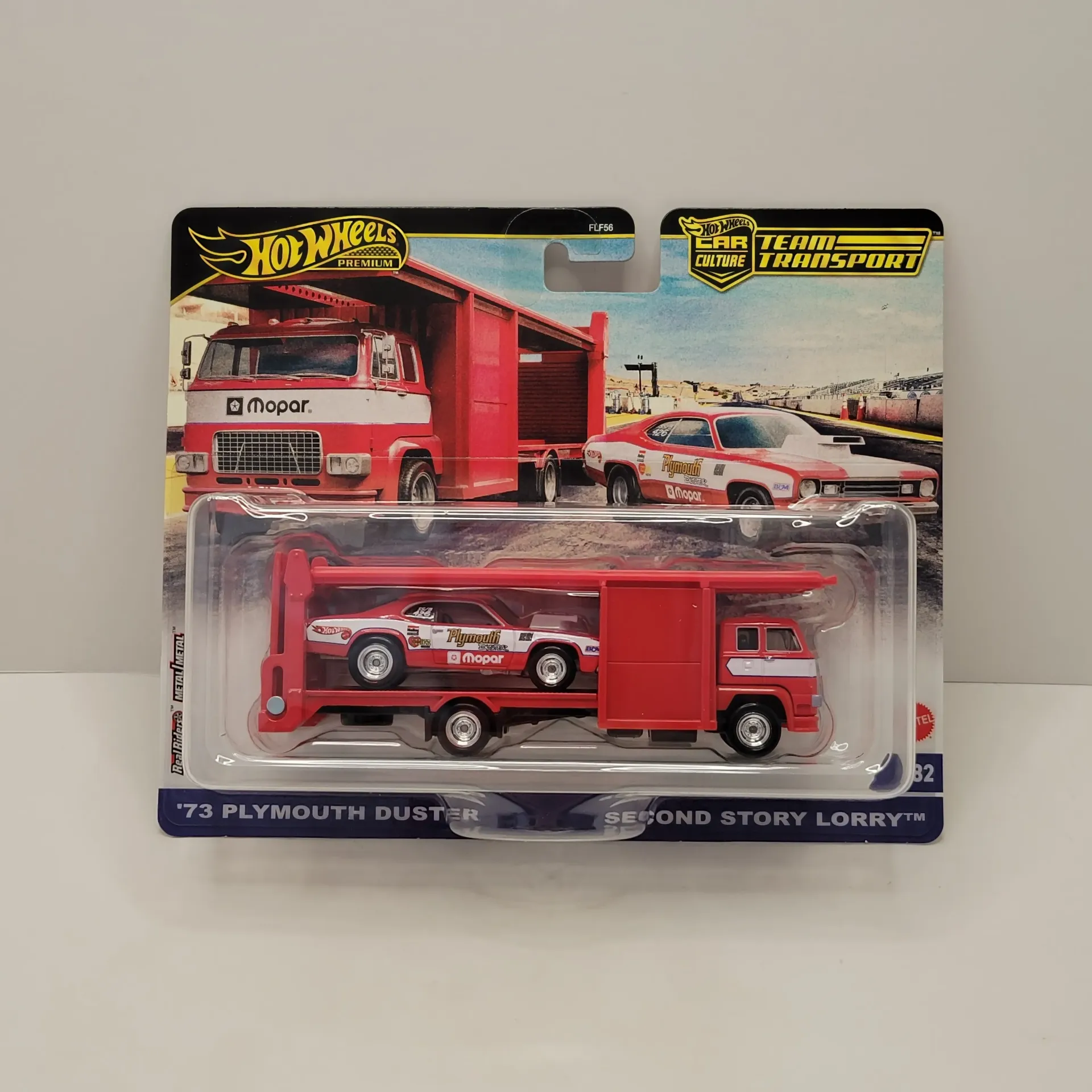 Hot Wheels Team Transport - '73 Plymouth Duster / Second Story Lowry #82