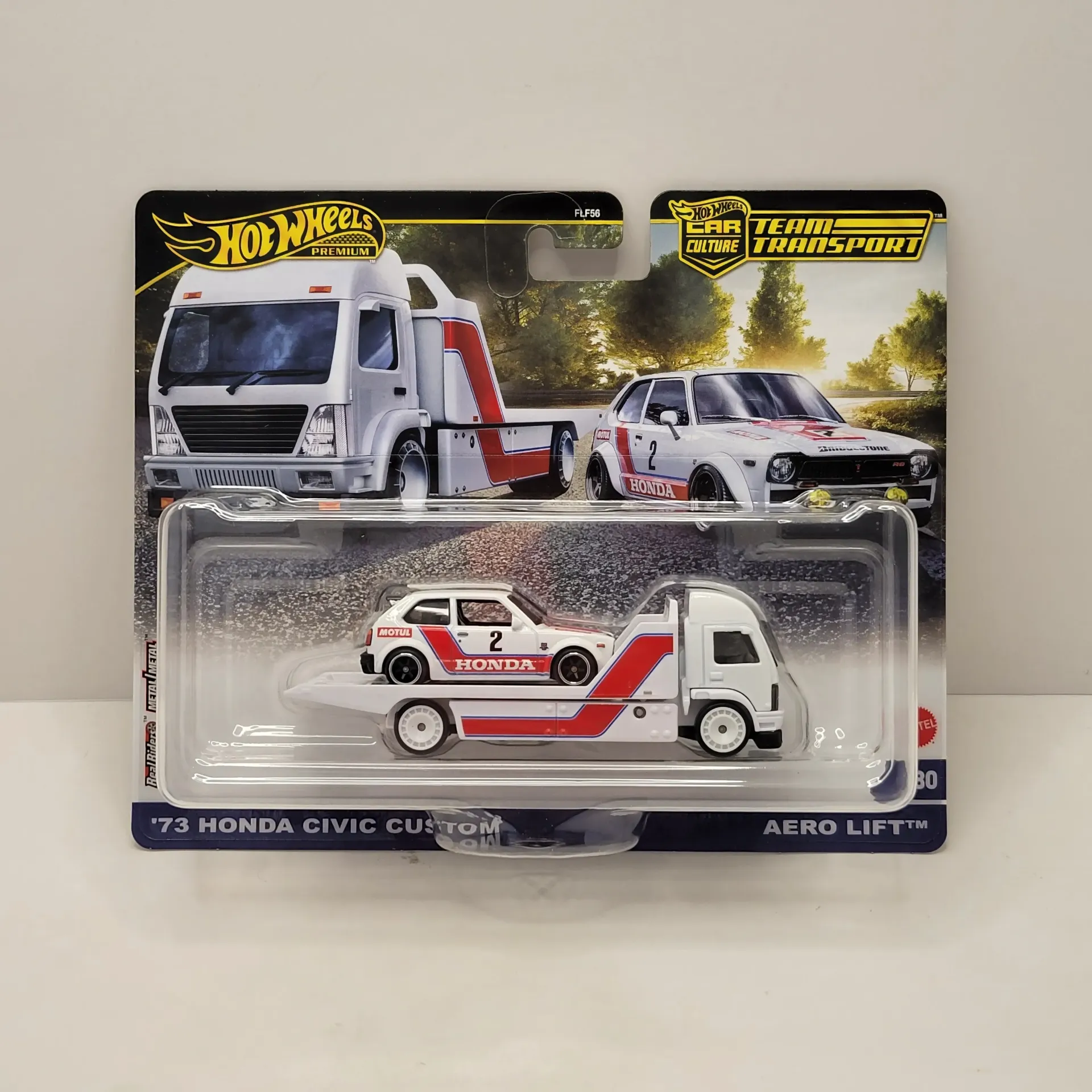 Hot Wheels Team Transport - '73 Honda Civic Custom / Aero Lift #82
