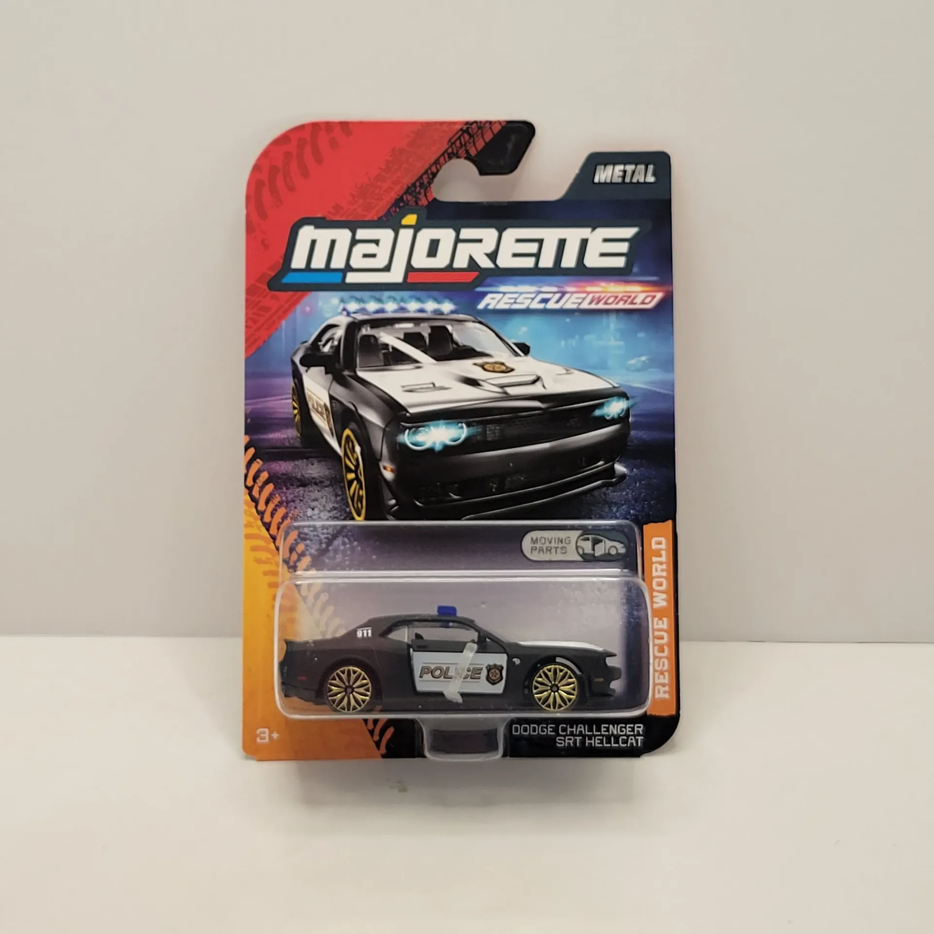 Majorette - Rescue World - Dodge Challenger SRT Hellcat 1/64