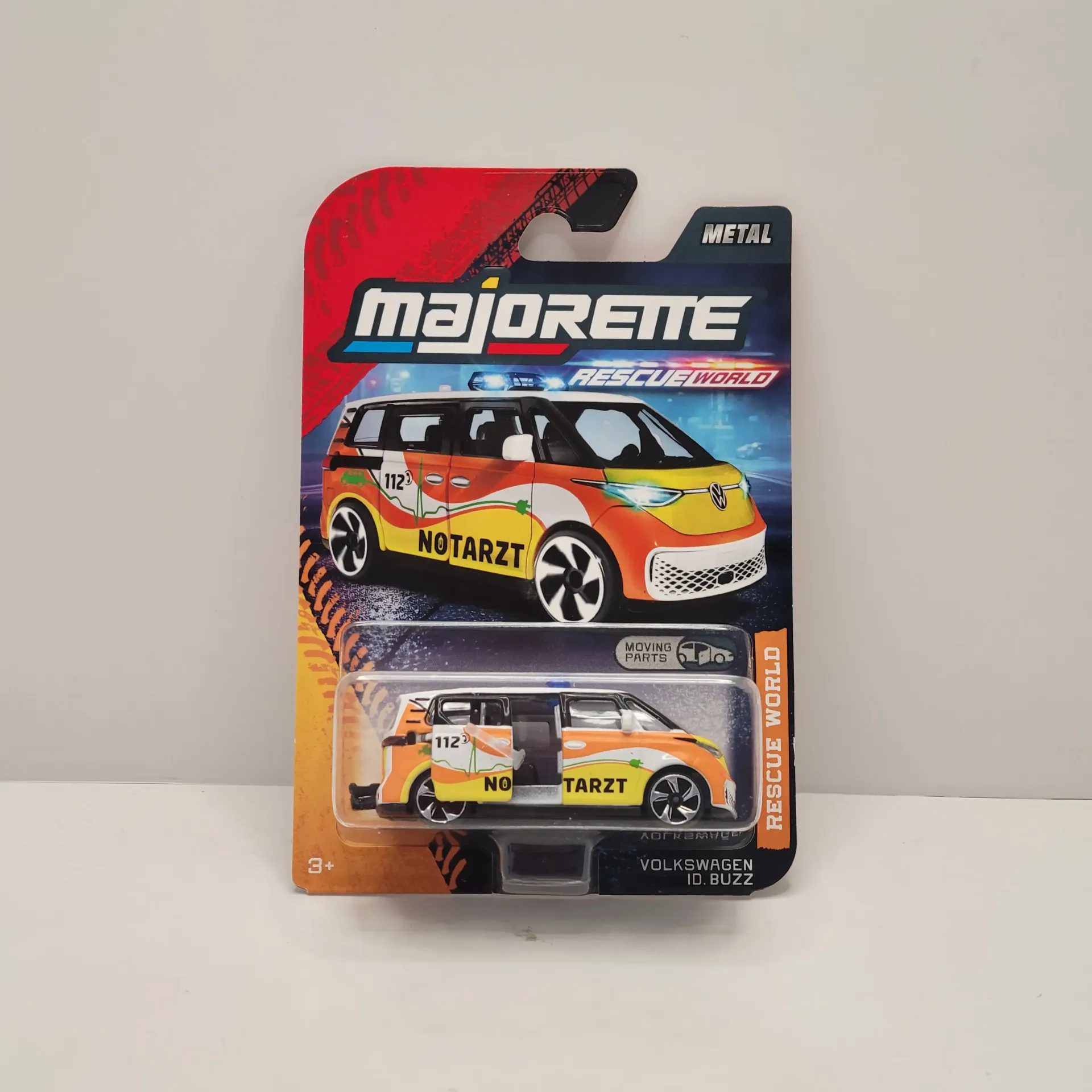Majorette - Rescue World - Volkswagen ID Buzz 1/64