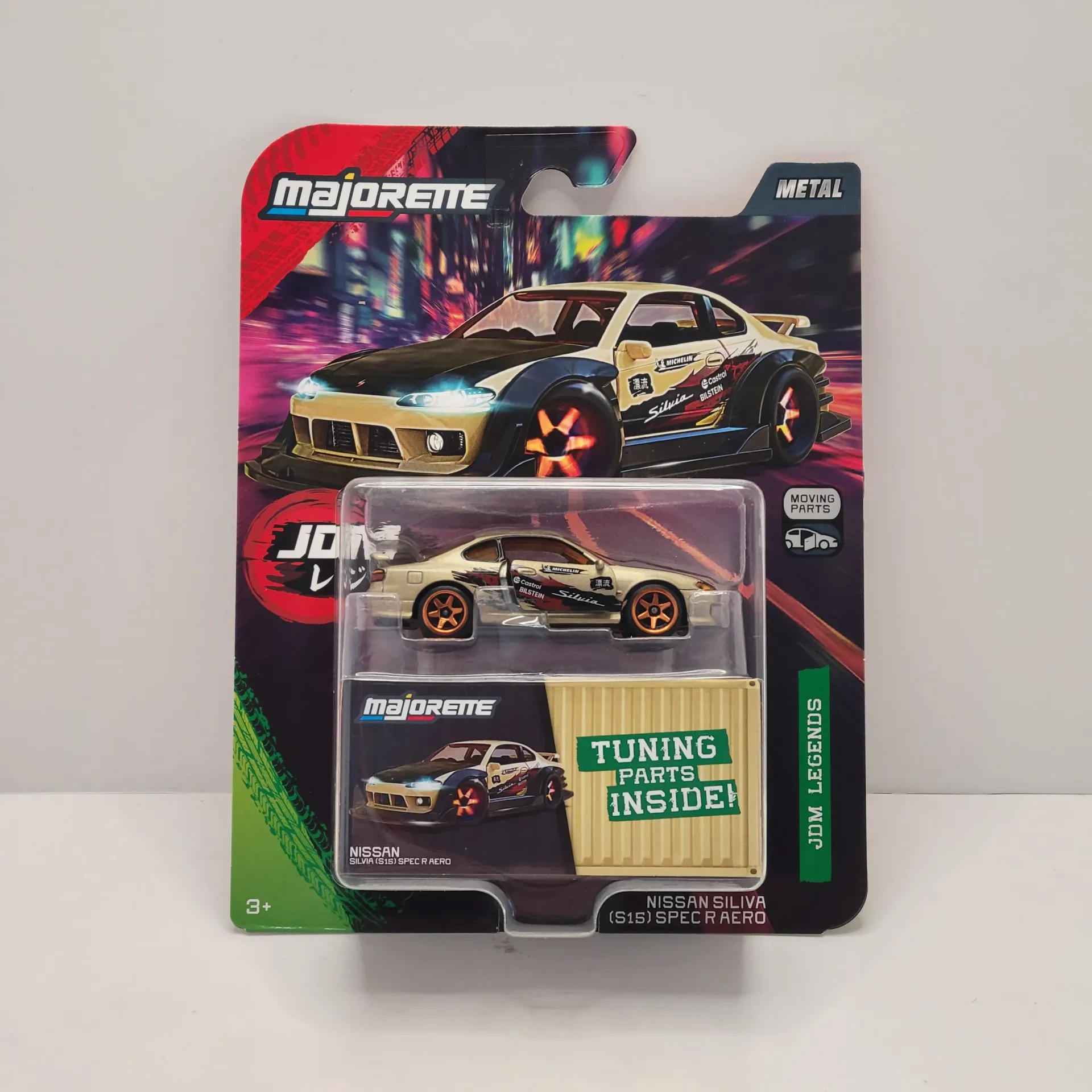 Majorette - JDM Legends - Nissan Silvia (S15) Spec R Aero 1/64