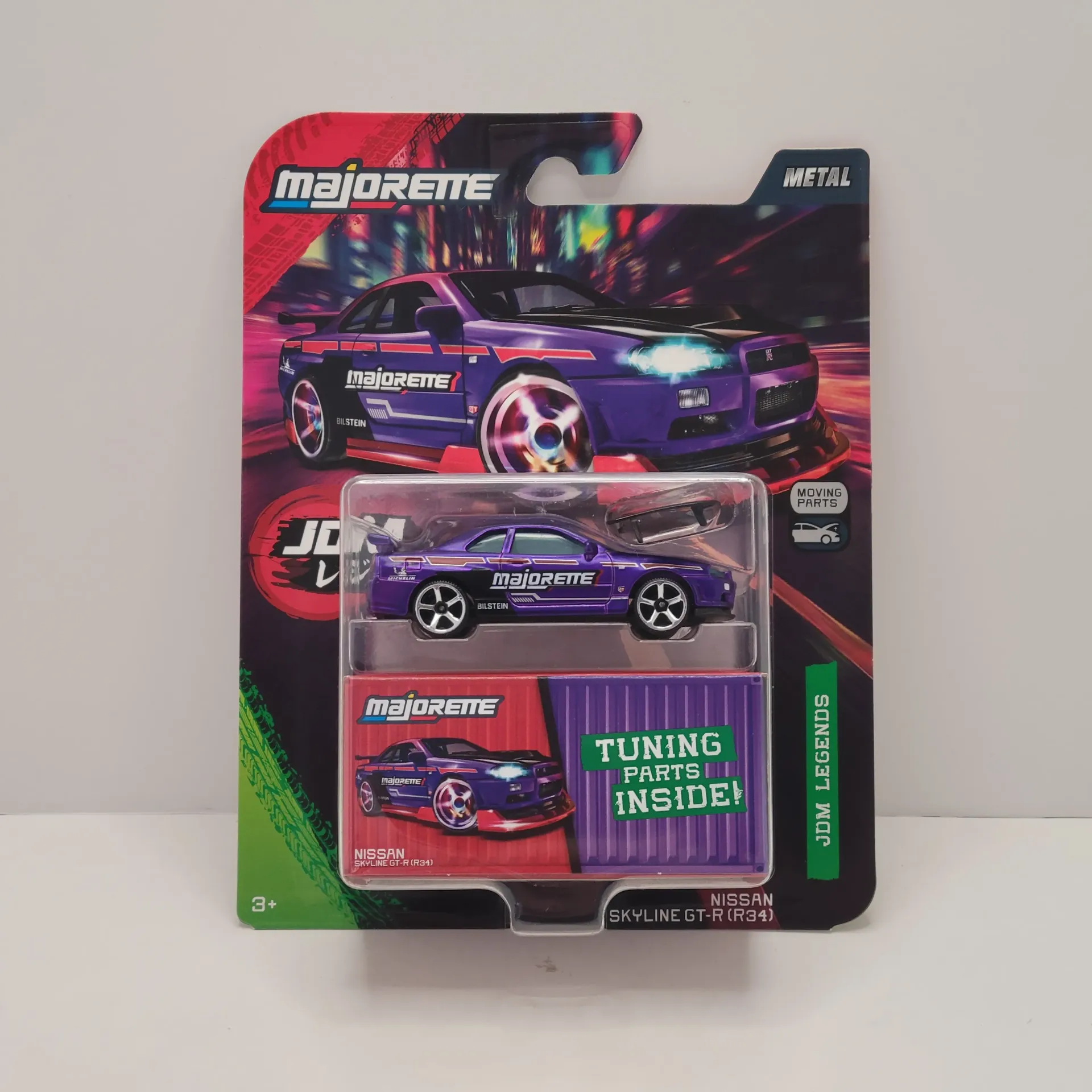 Majorette - JDM Legends - Nissan Skyline GT-R (R34) 1/64