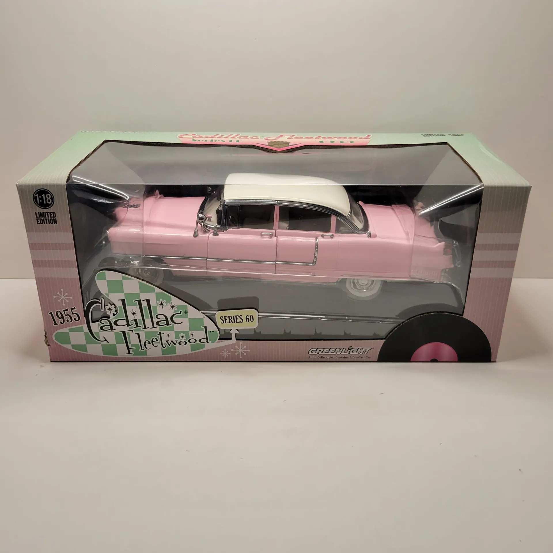 Greenlight - 1955 Cadillac Fleetwood 1/18