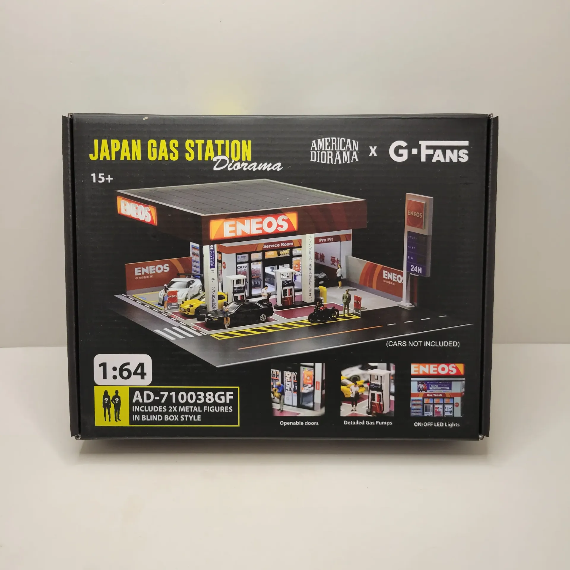 American Diorama x Gfans - Japan Gas Station 1/64