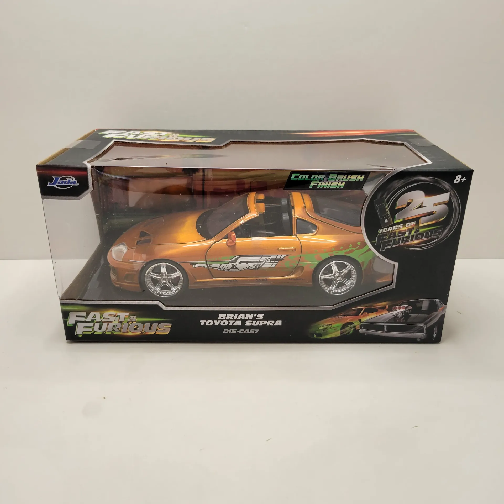 Jada Fast & Furious - Brian's Toyota Supra (Brush Finish) 1/24