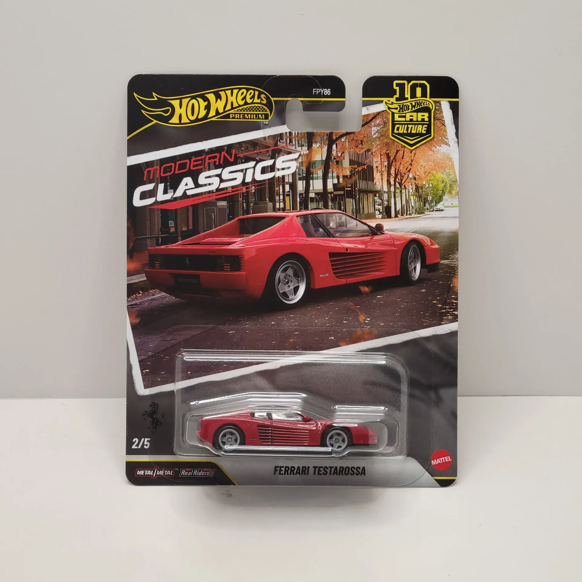 Hot Wheels Premium - Modern Classics - Ferrari Testarossa