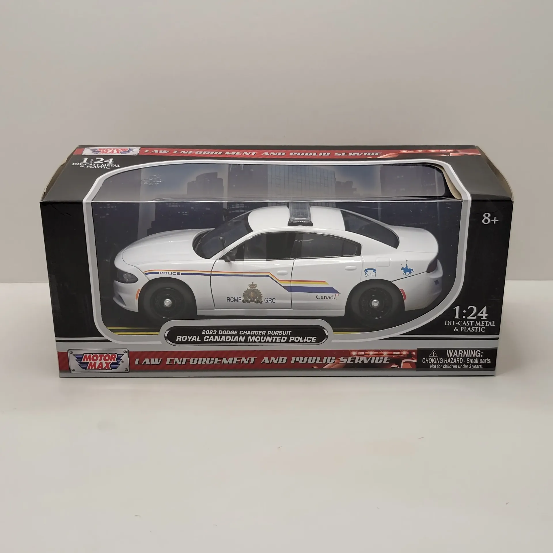 MotorMax - 2023 Dodge Charger Pursuit RCMP 1/24