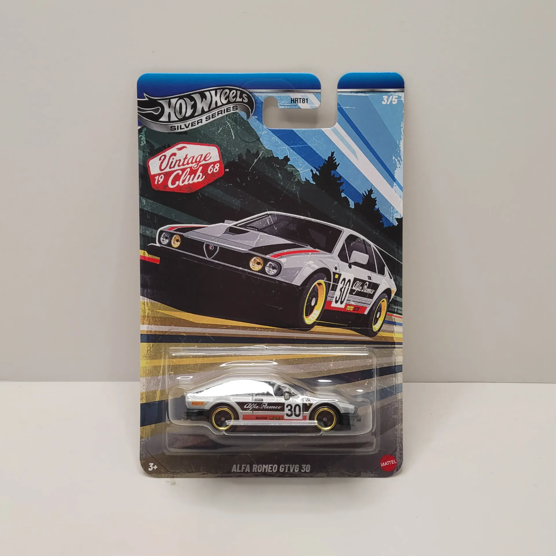 Hot Wheels Silver Series - Vintage Racing Club - Alfa Romeo GTV6 30