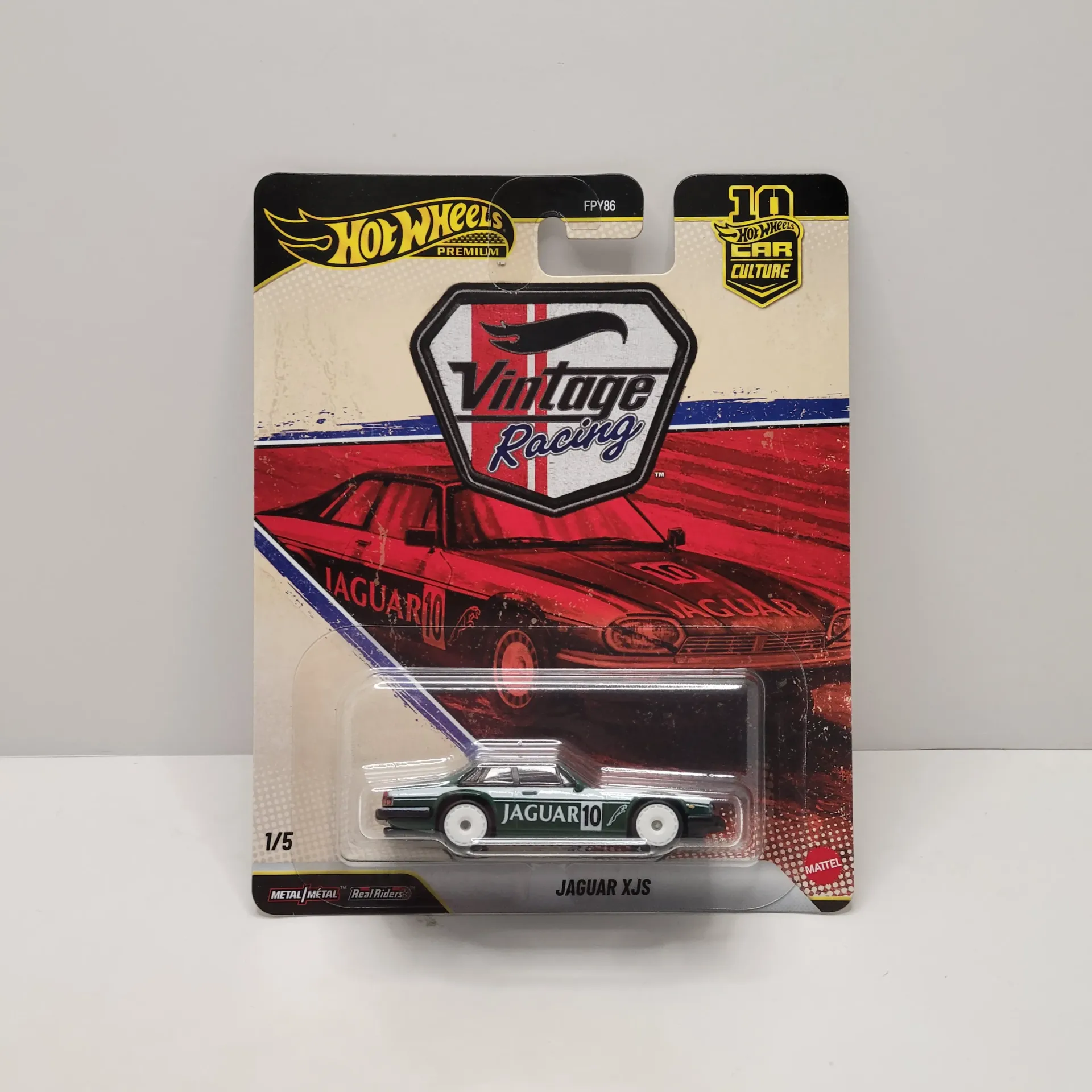 Hot Wheels Premium - Vintage Racing - Jaguar XJS