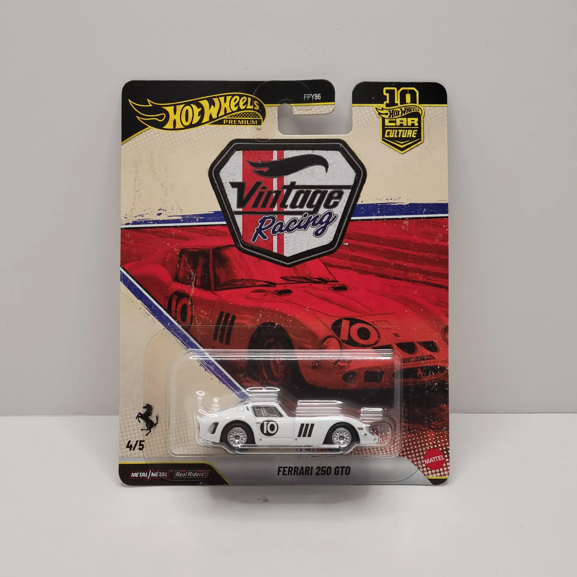 Hot Wheels Premium - Vintage Racing - Ferrari 250 GTO