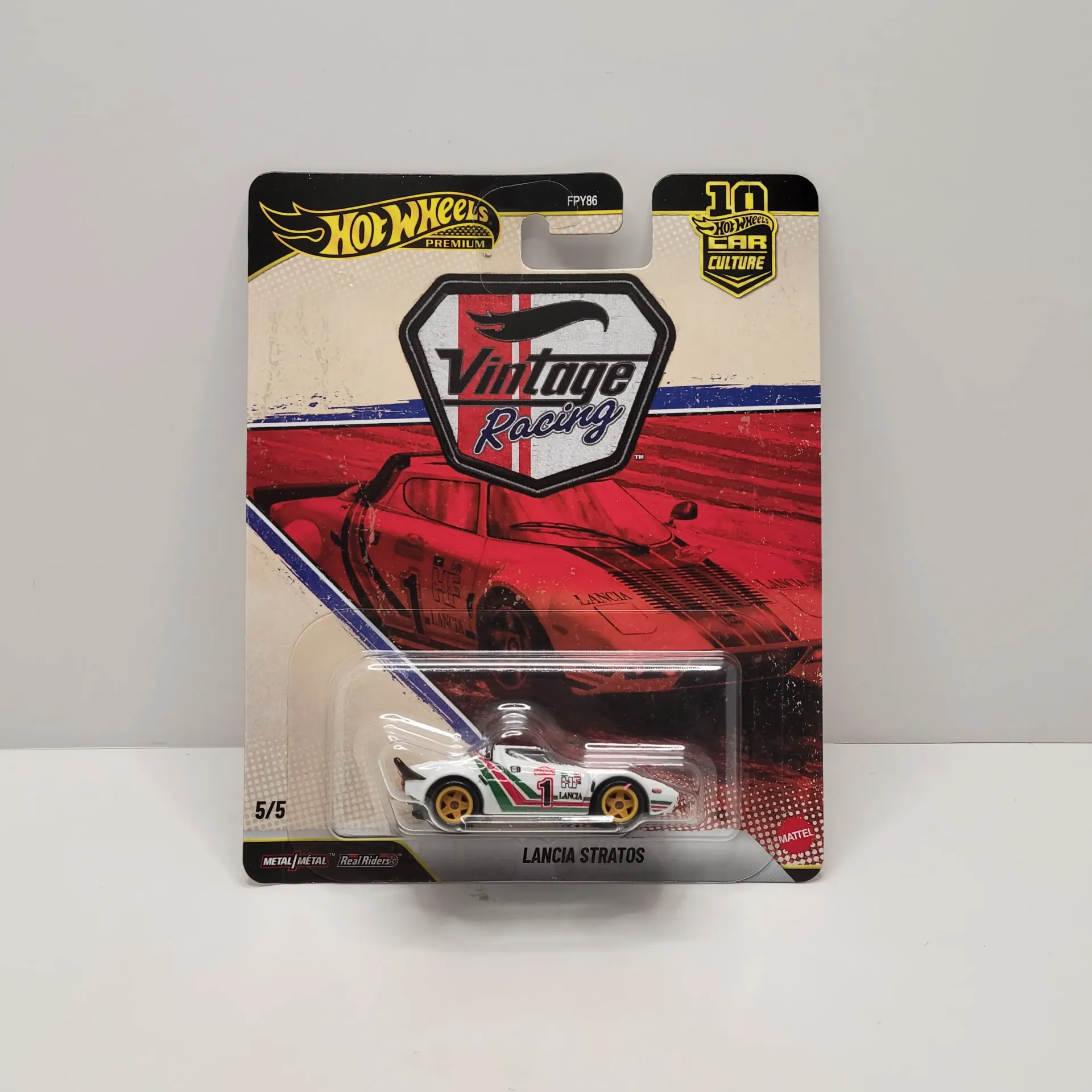 Hot Wheels Premium - Vintage Racing - Lancia Stratos