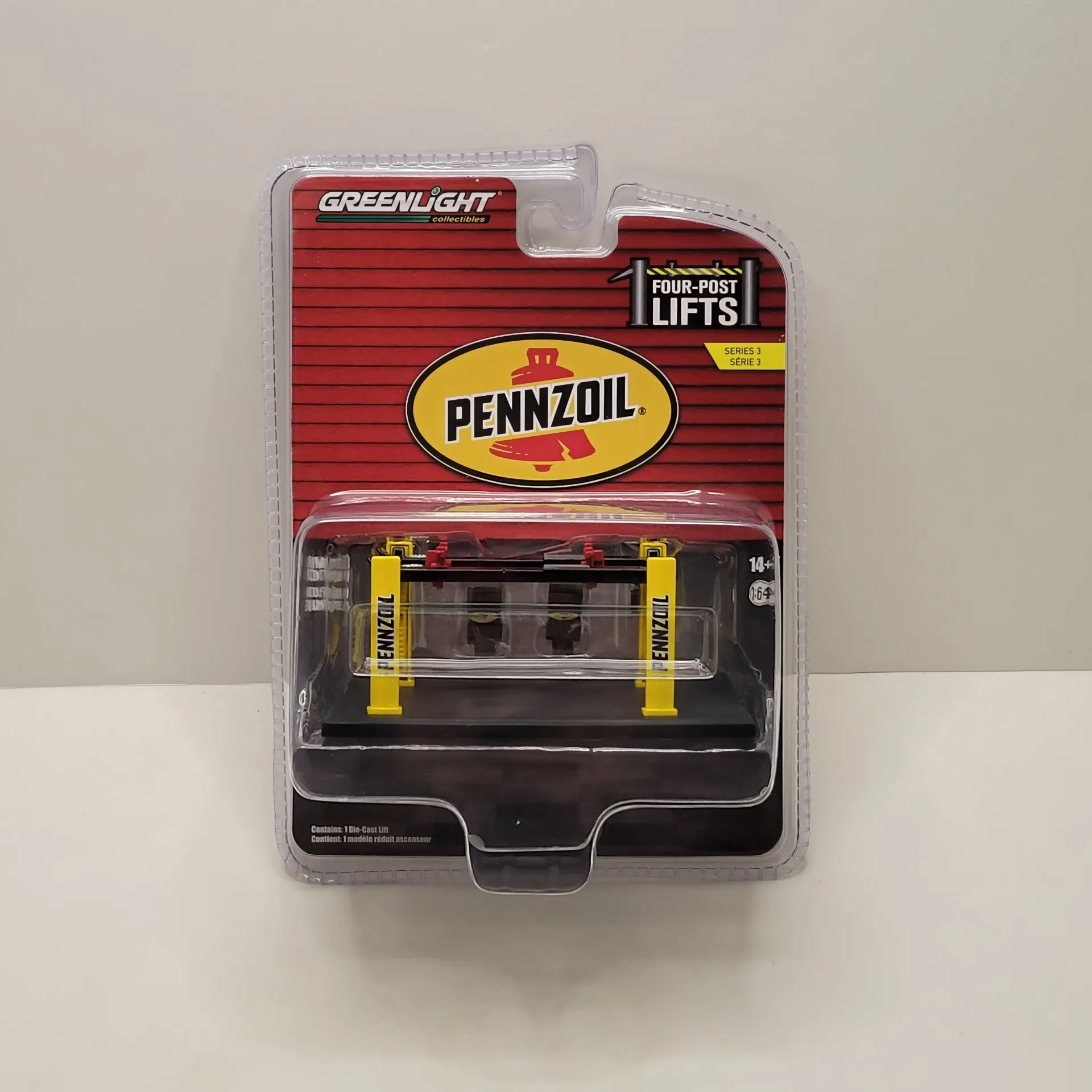 Greenlight - Four-Post Lifts Series 3 - Pennzoil 1/64