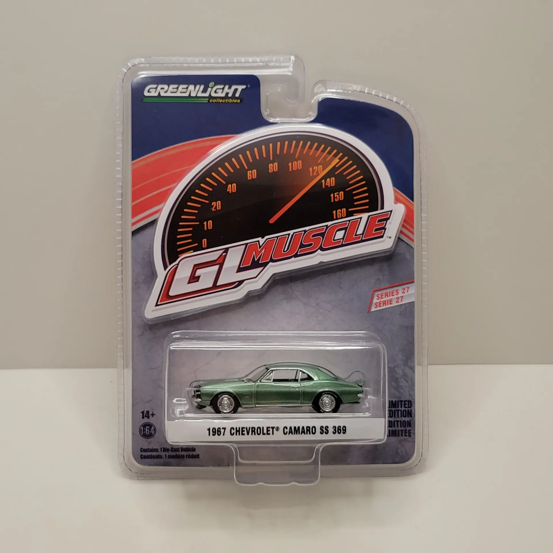 Greenlight - GL Muscle Series 27 - 1967 Chevrolet Camaro SS 369 1/64