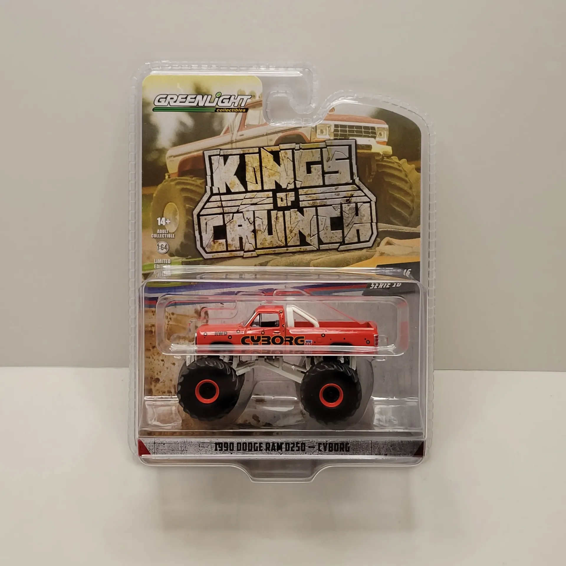 Greenlight - King Of Crunch Series 16 - 1990 Dodge Ram D250 1/64