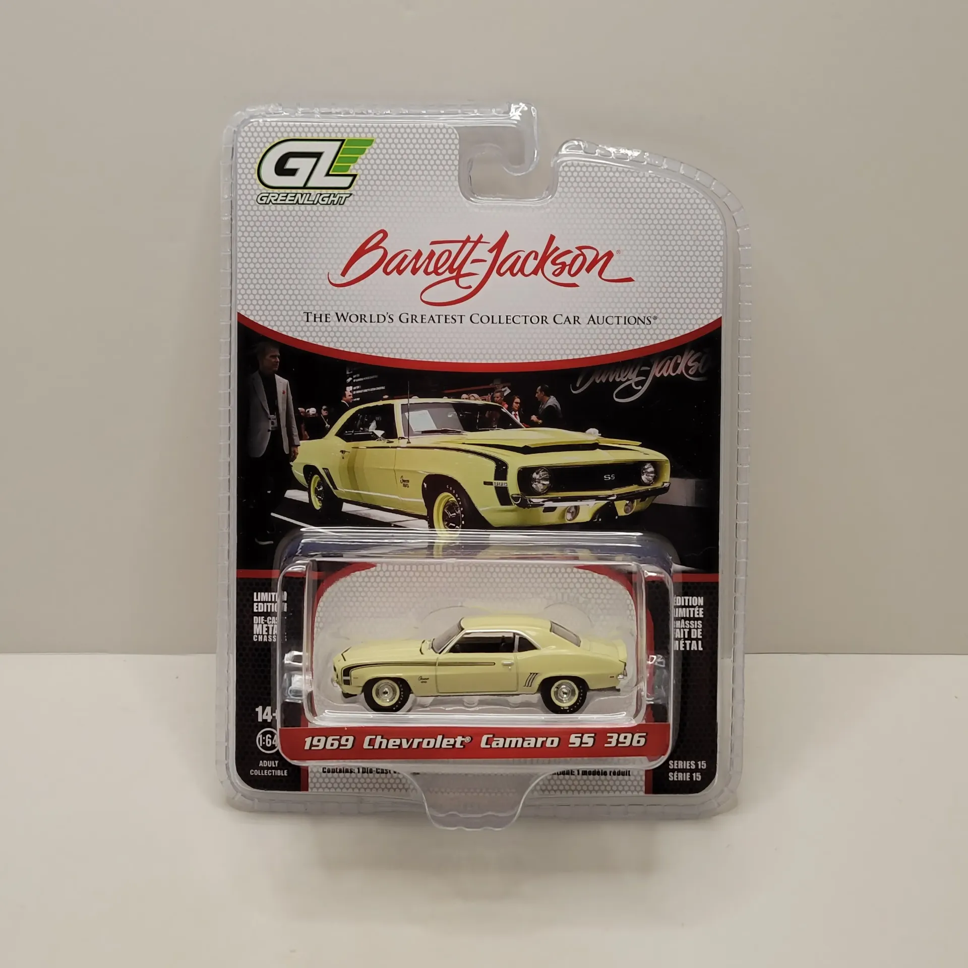 Greenlight - Barrett-Jackson Series 15 - 1969 Chevrolet Camaro SS 396 1/64