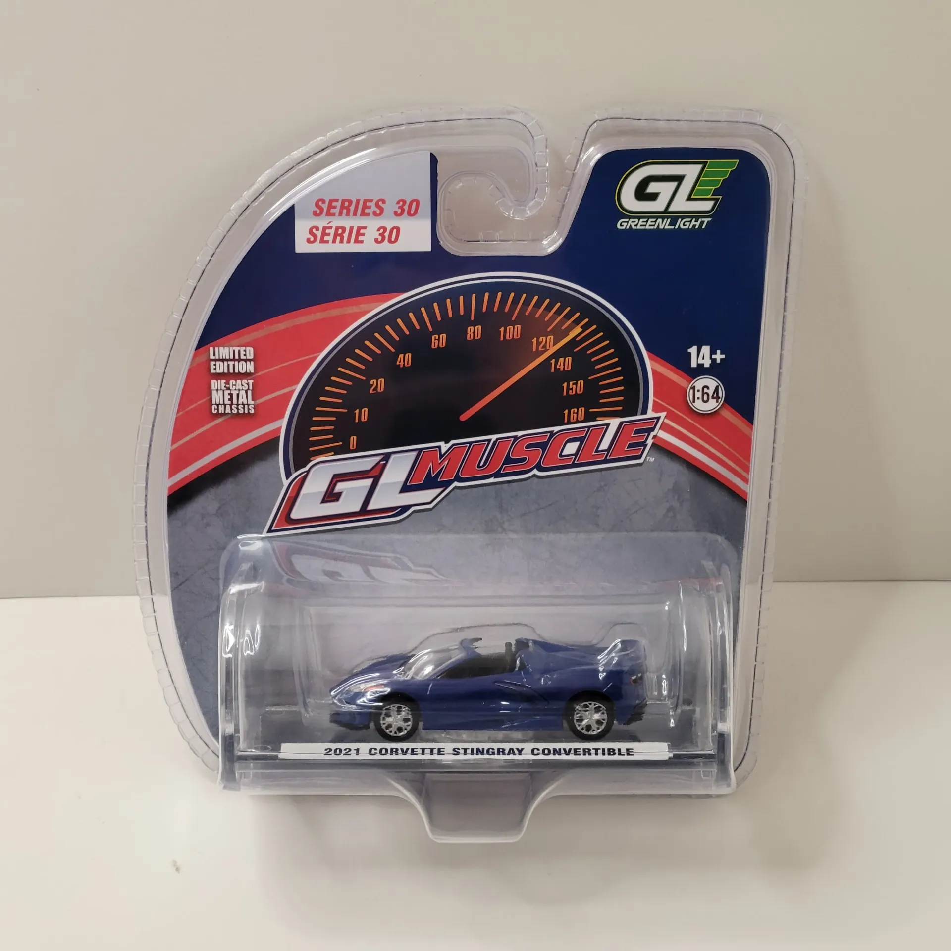 Greenlight - GL Muscle Series 30 - 2021 Corvette Stingray Convertible 1/64