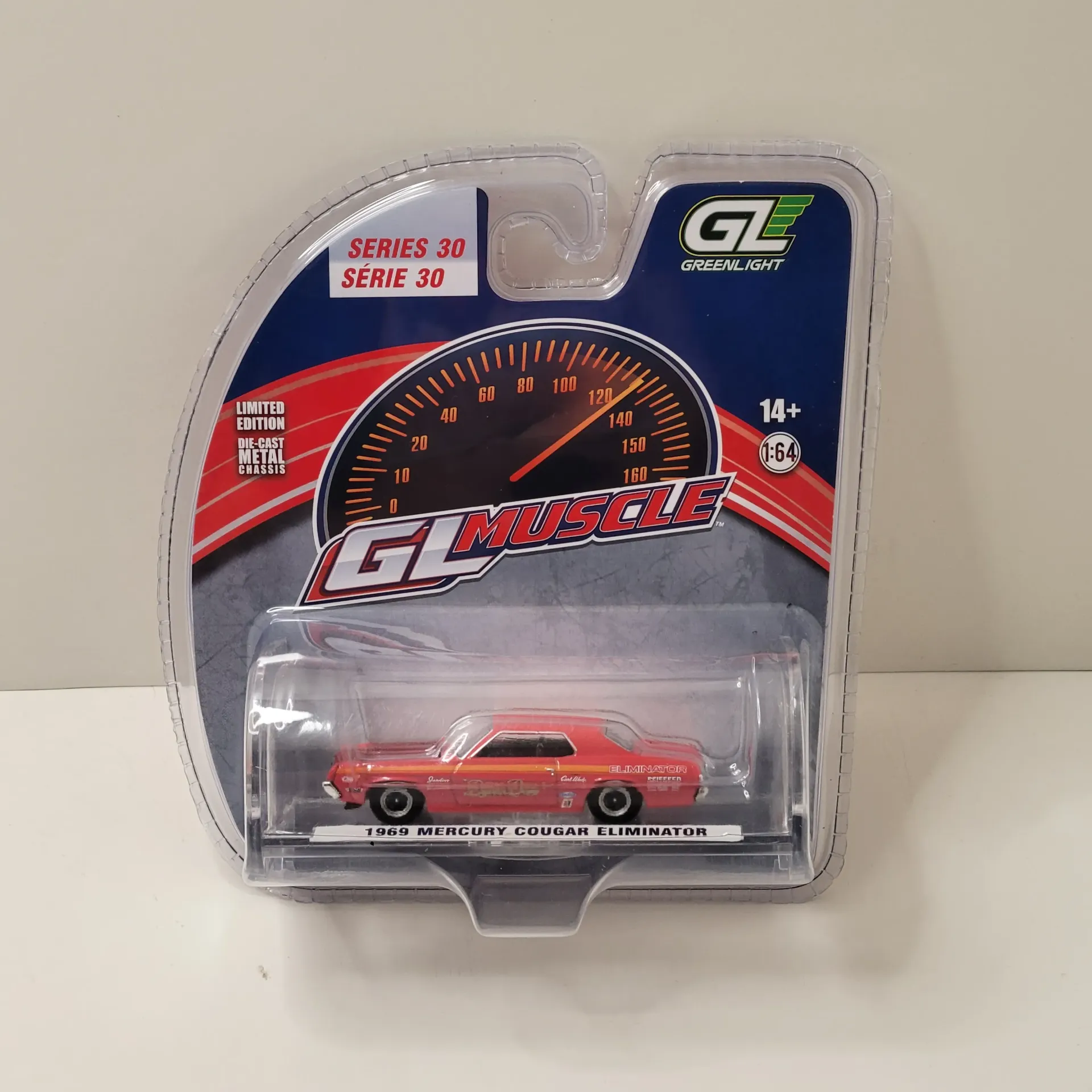 Greenlight - GL Muscle Series 30 - 1969 Mercury Cougar Eliminator 1/64