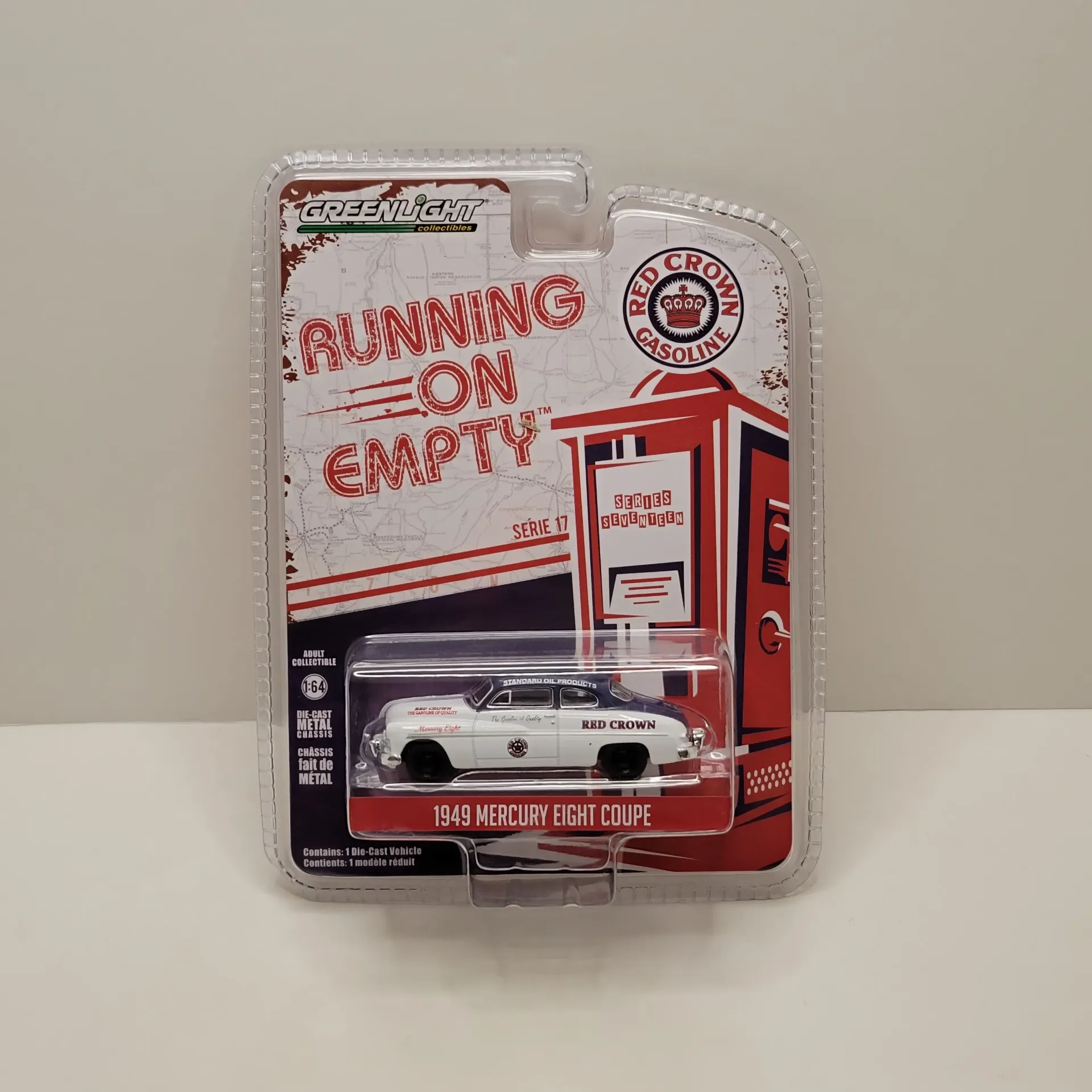 Greenlight - Running On Empty Series 17 - 1949 Mercury Eight Coupe 1/64