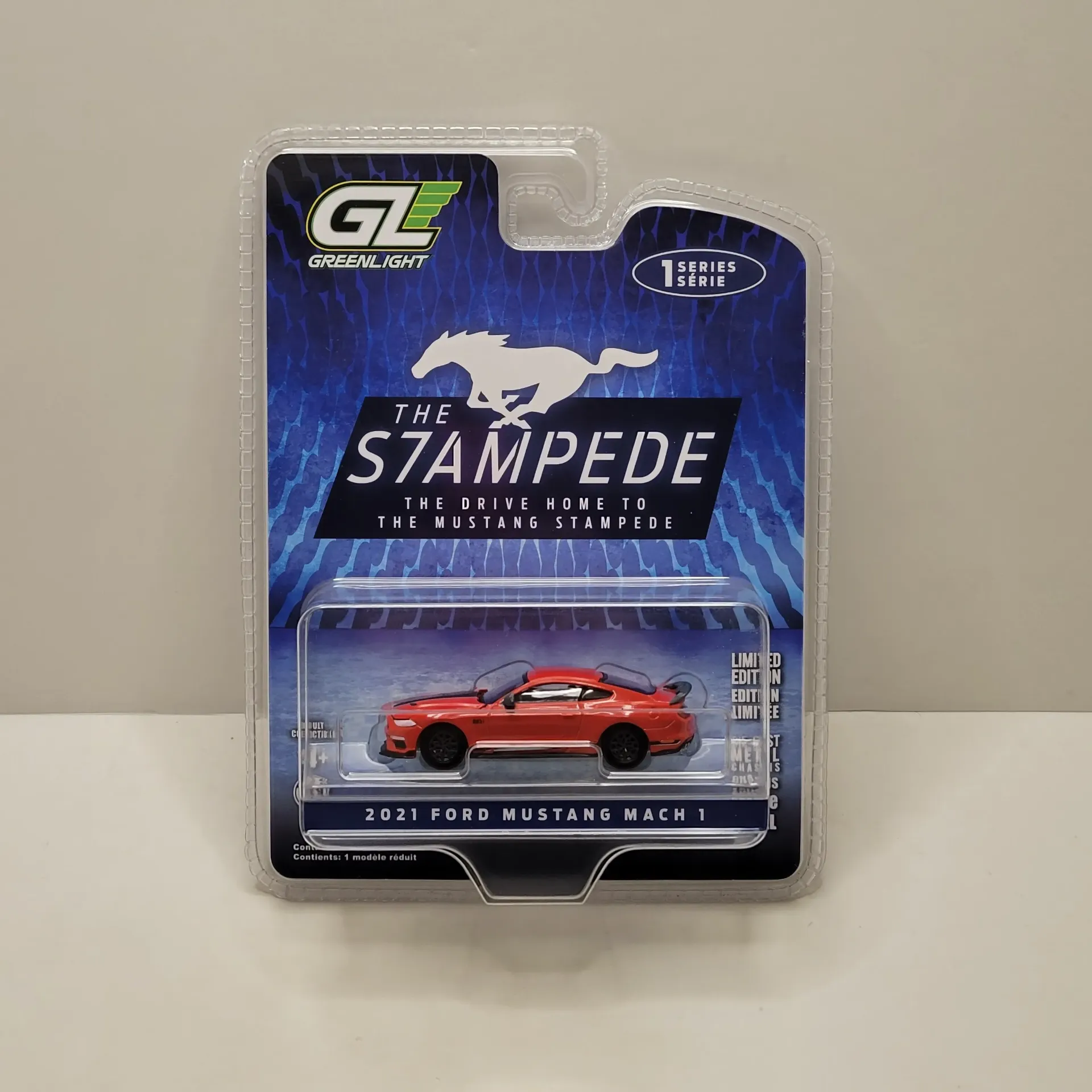 Greenlight - The Stampede Series 1 - 2021 Ford Mustang Mach 1 1/64