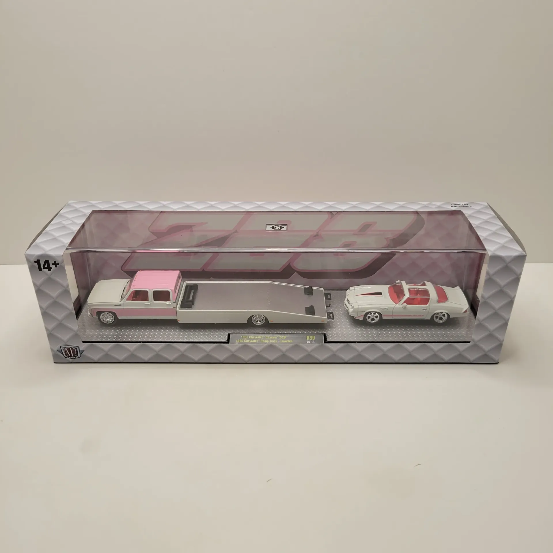 M2 Haulers - 1980 Chevrolet Camaro Z29 & 1980 Chevrolet Ramp Truck Lowered 1/64