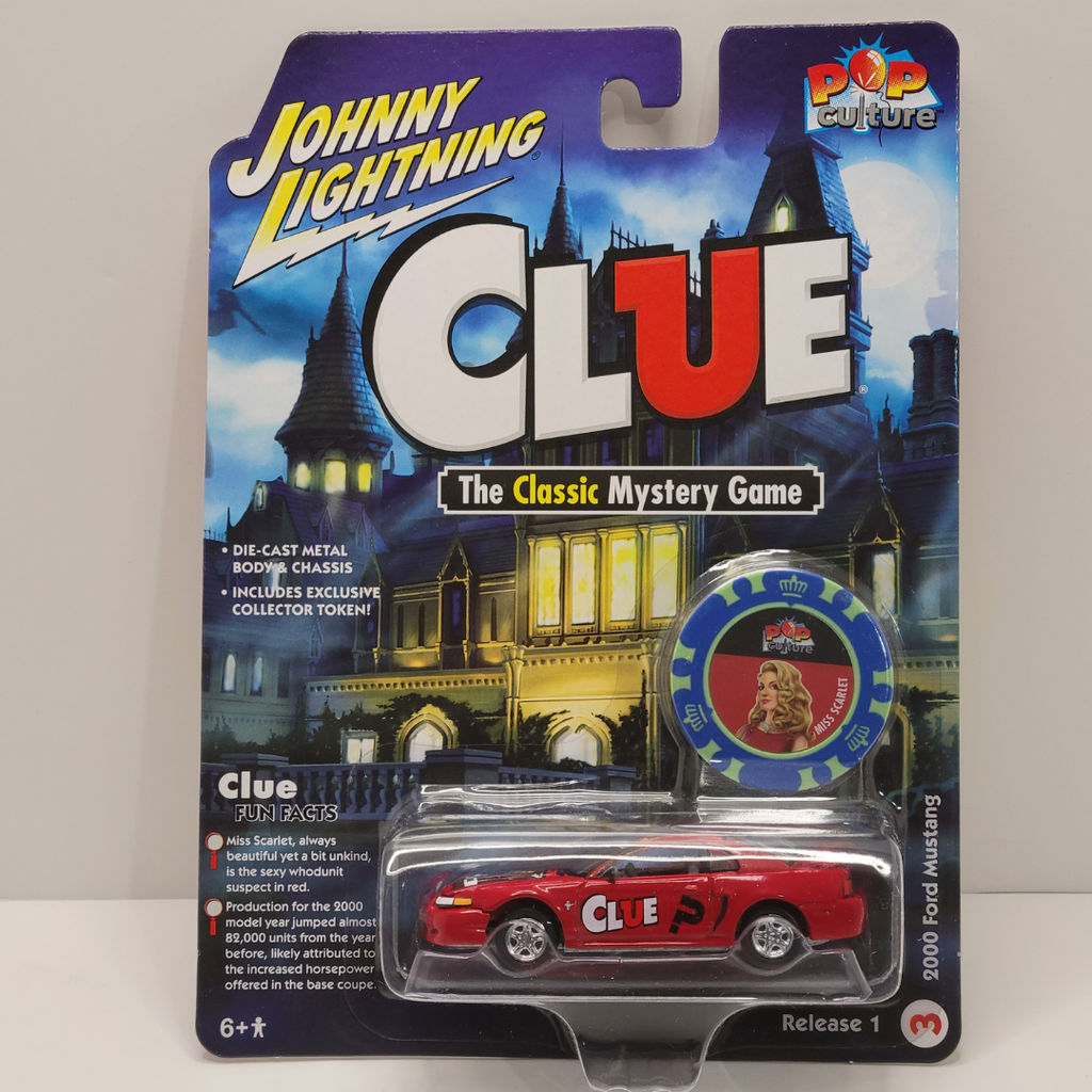 Johnny Lightning Pop Culture - 2000 Ford Mustang 1/64