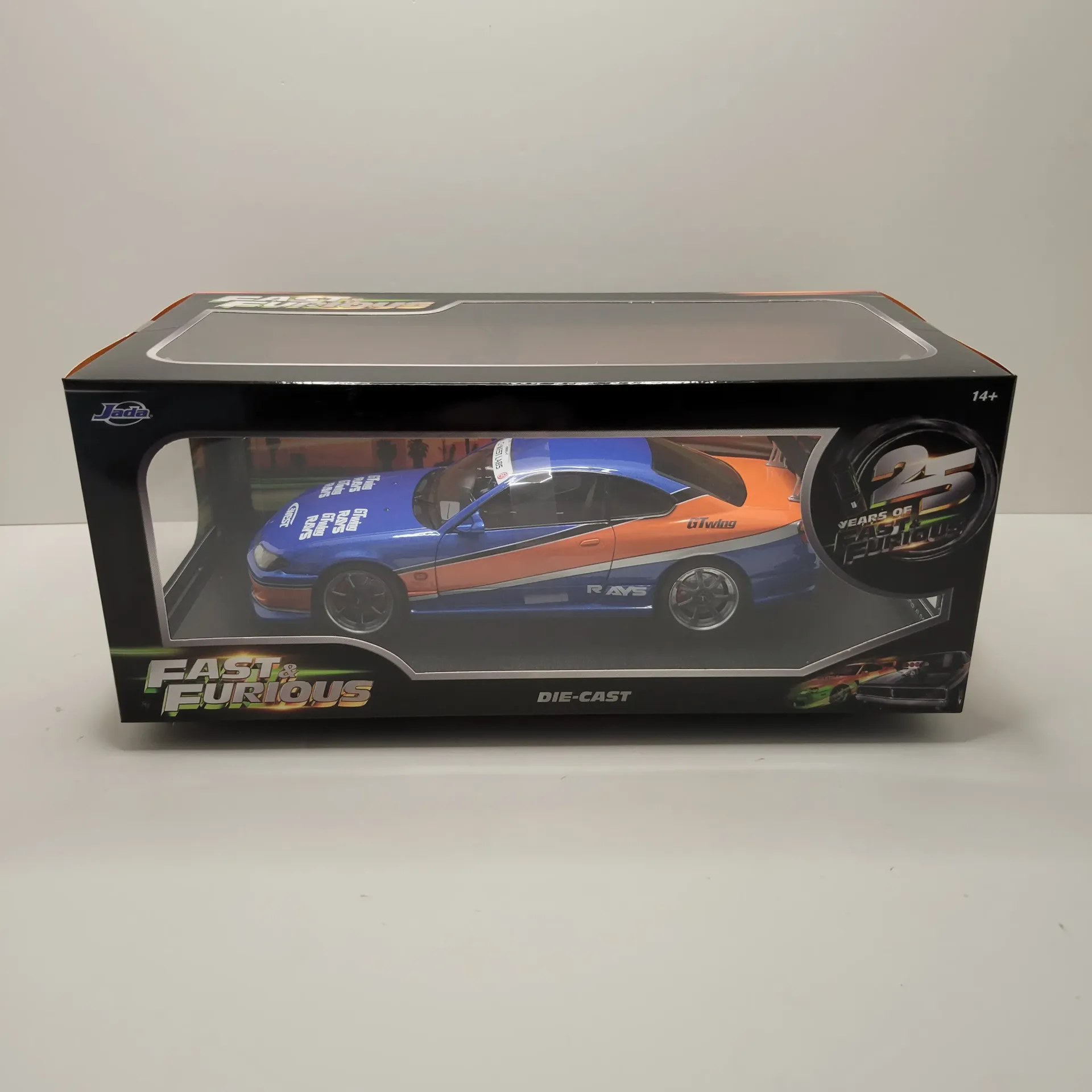 Jada Fast & Furious - 2002 Nissan Silvia S15 Tokyo Drift 1/18