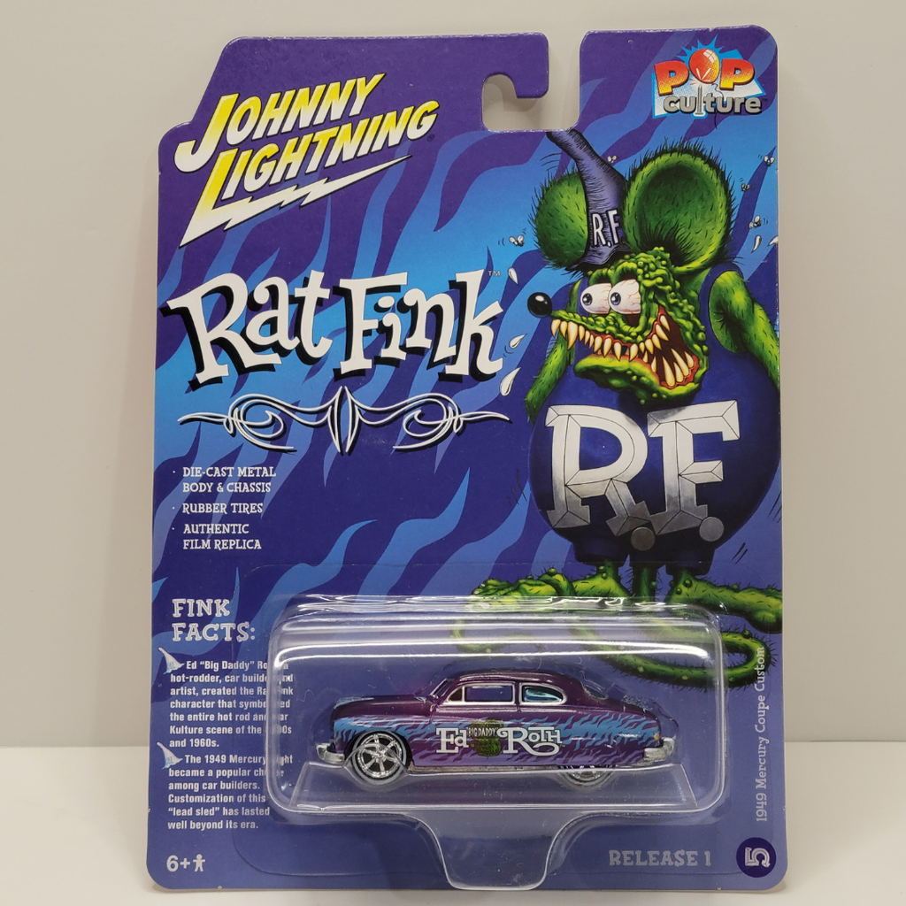 Johnny Lightning Pop Culture - 1949 Mercury Coupe Custom 1/64