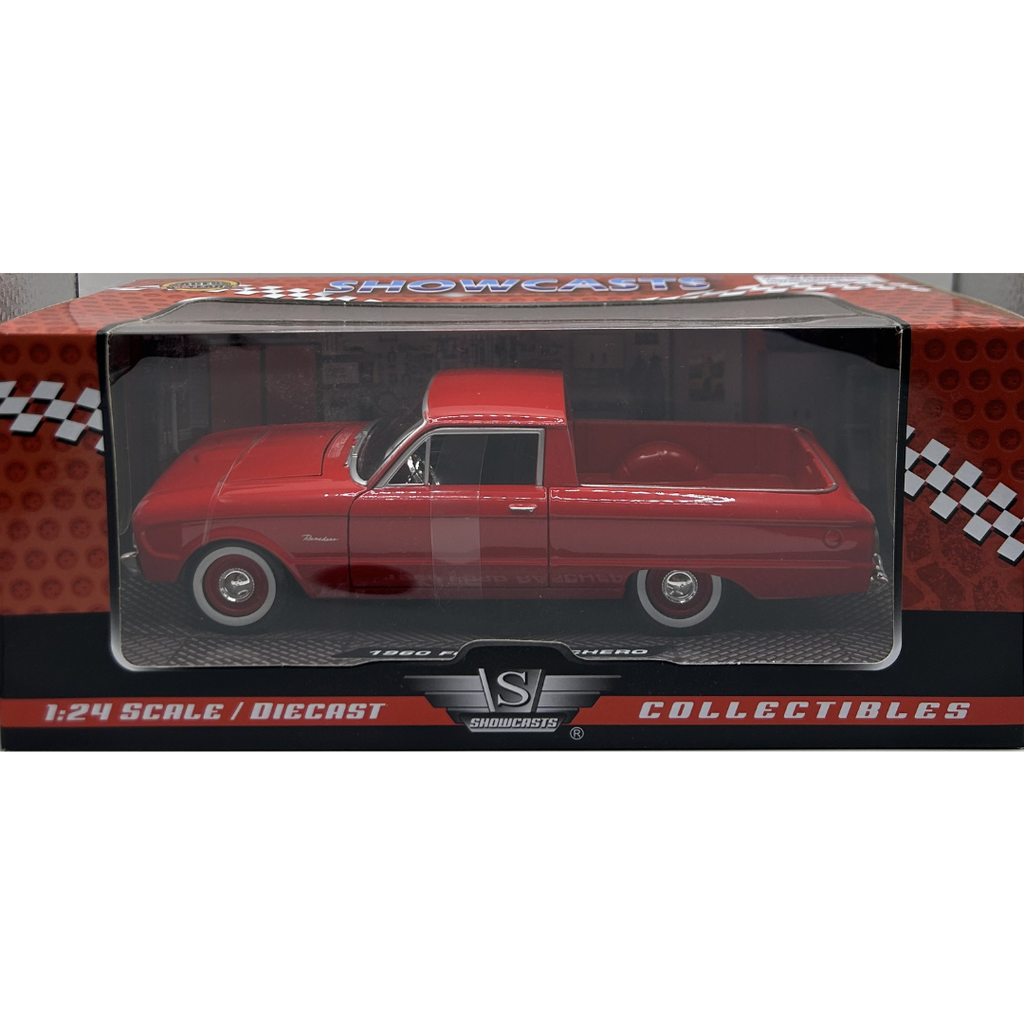 Showcast 1/24 1960 Ford Ranchero Pickup Truck Rouge