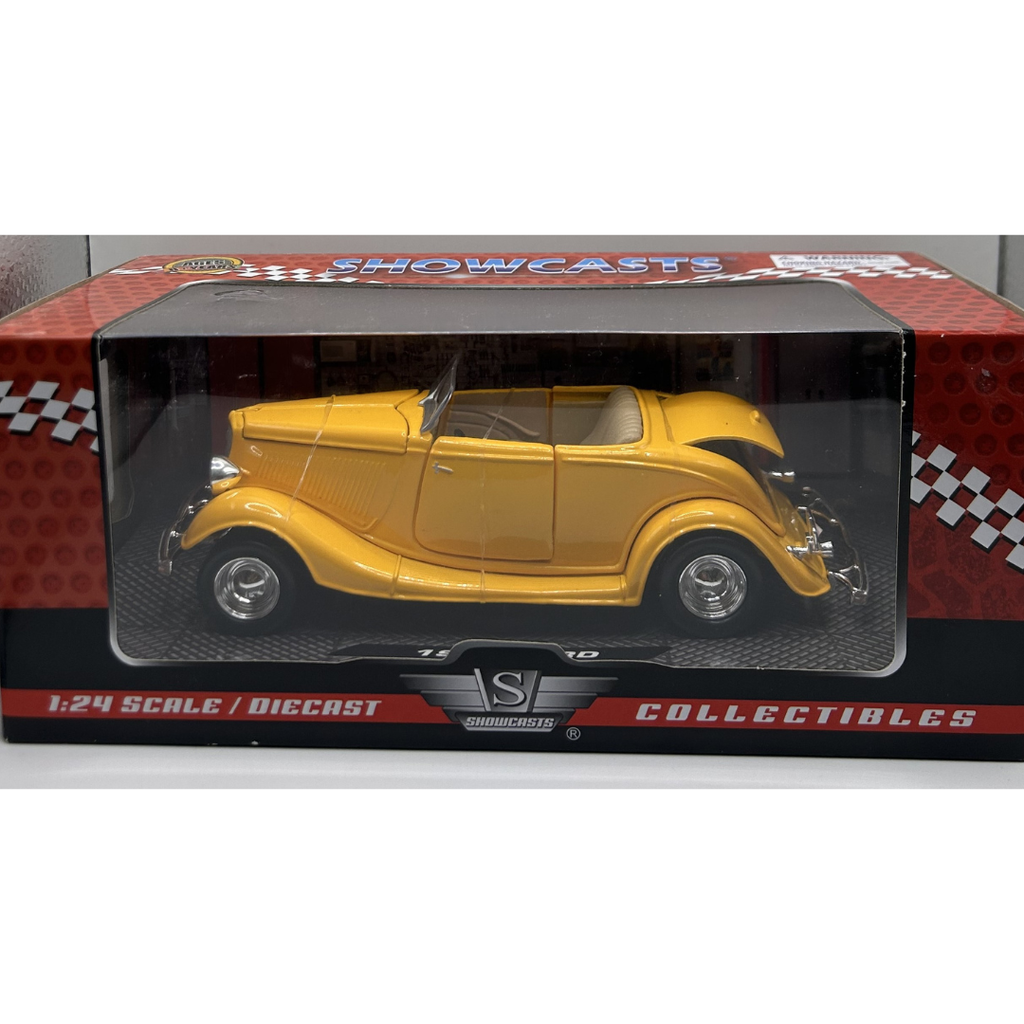 Showcast 1/24 1934 Ford Coupe Convertible Jaune