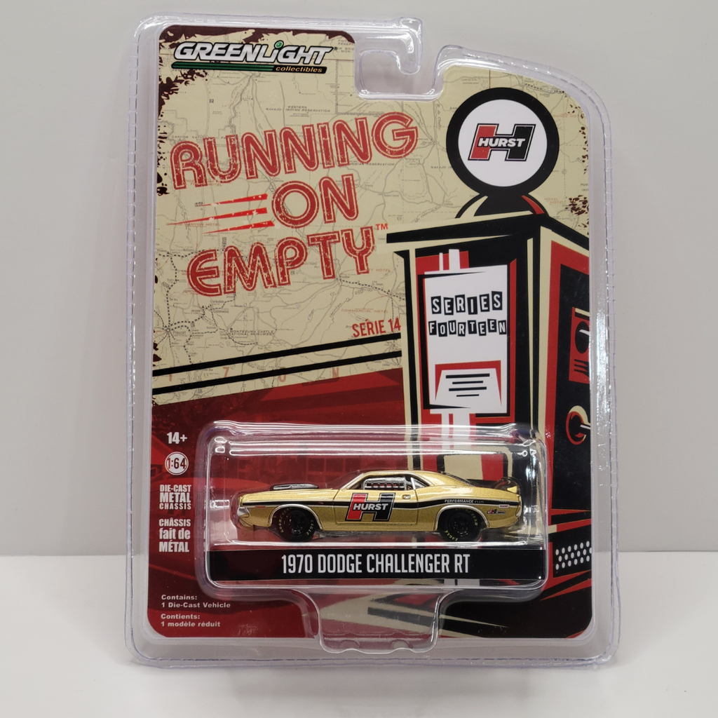 Greenlight - Running on Empty Series 14 - 1970 Dodge Challenger RT 1/64