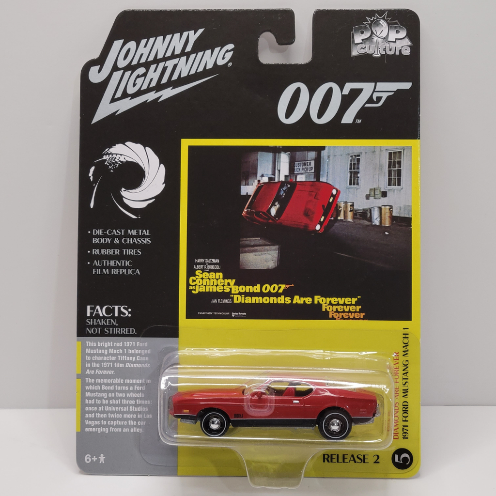 Johnny Lightning Pop Culture - 1971 Ford Mustang Mach 1 1/64