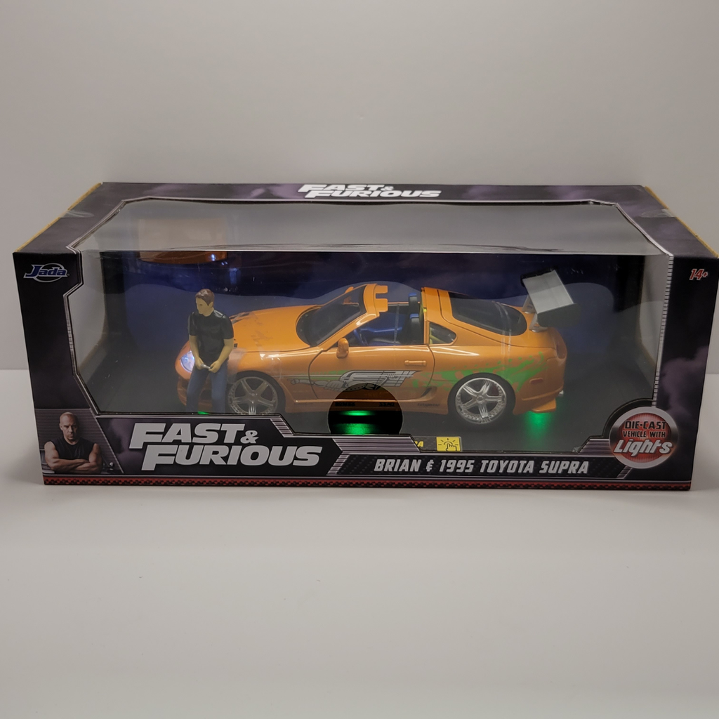 Jada Fast & Furious - Brian & 1995 Toyota Supra 1/18