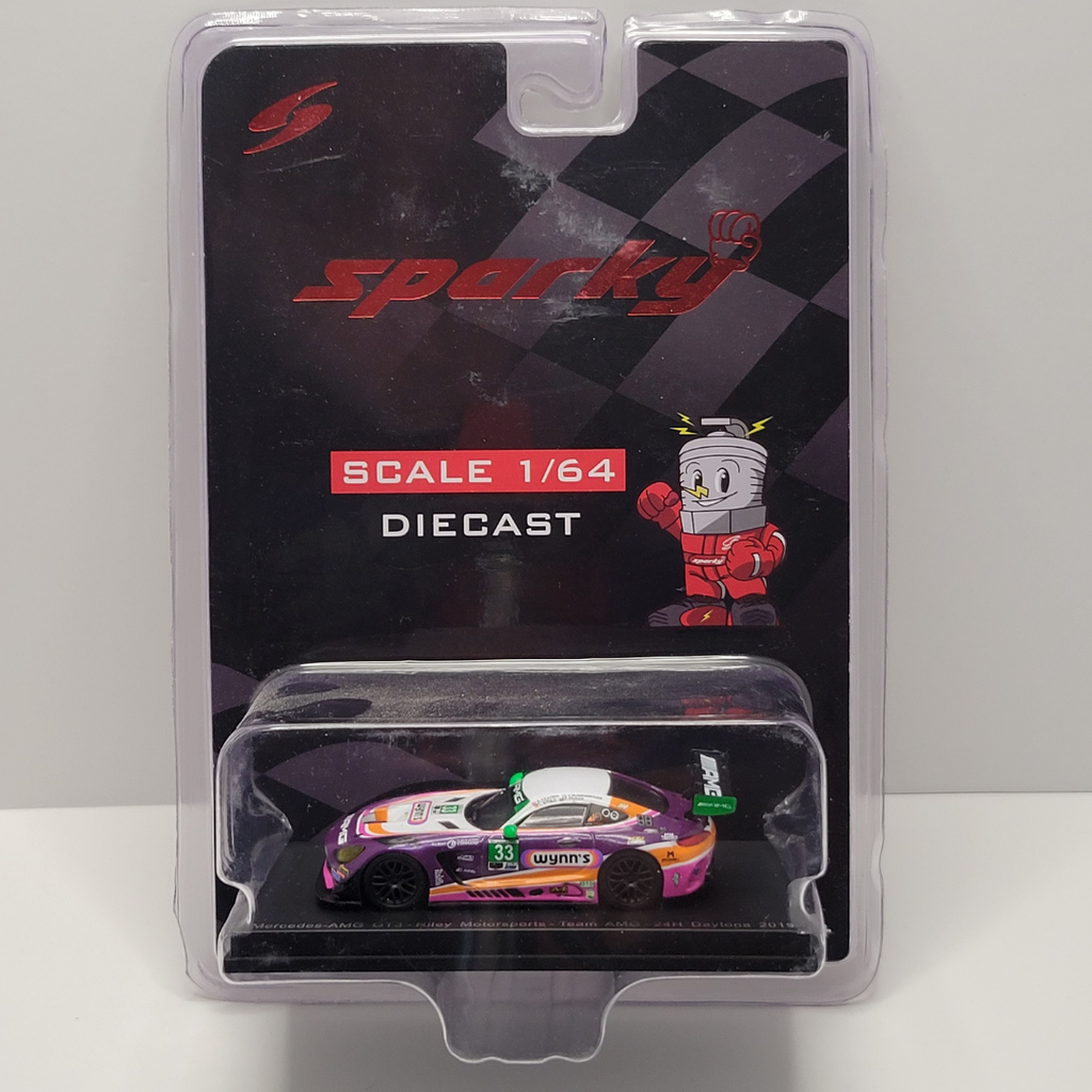 Sparky 1/64 Mercedes-AMG GT3 No.33 24H Daytona 2019 Team Riley Motorsports