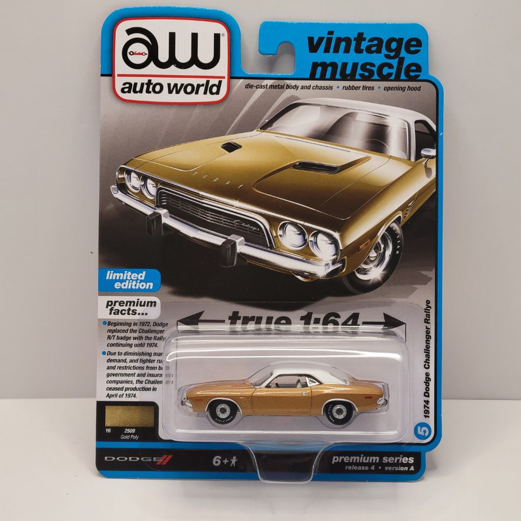 Auto World - 1974 Dodge Challenger Rallye 1/64