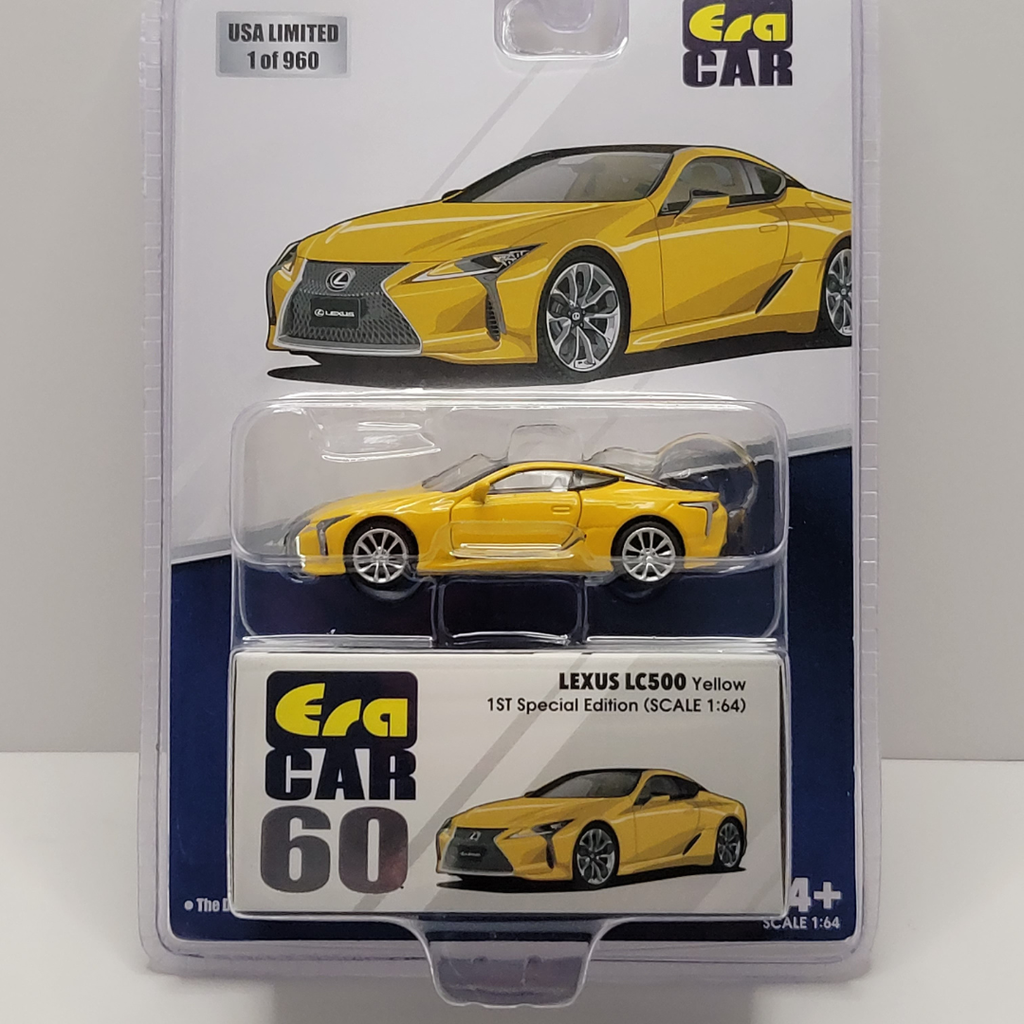 Era Car - Lexus LC500 Yellow 1/64